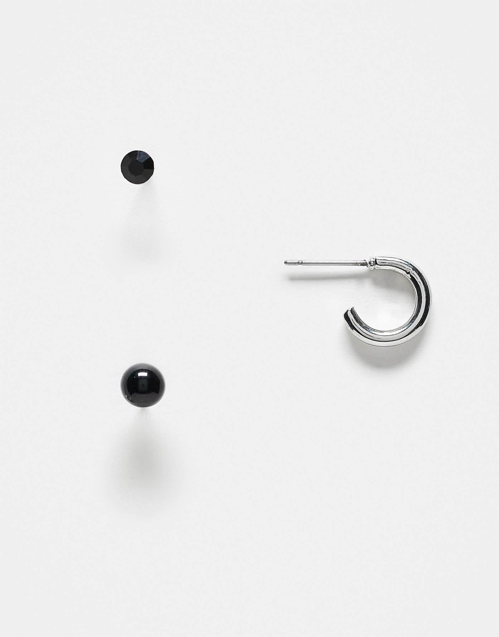 Набор Faded Future из 3-х одиночных серег в серебре 2290₽