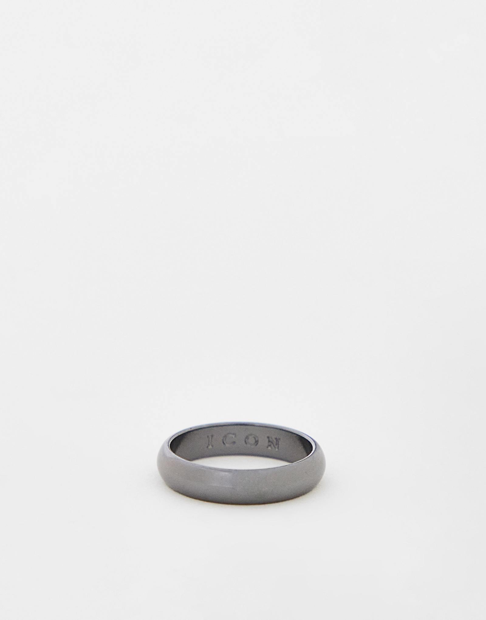 Фирменное кольцо-браслет Icon из оружейного металла