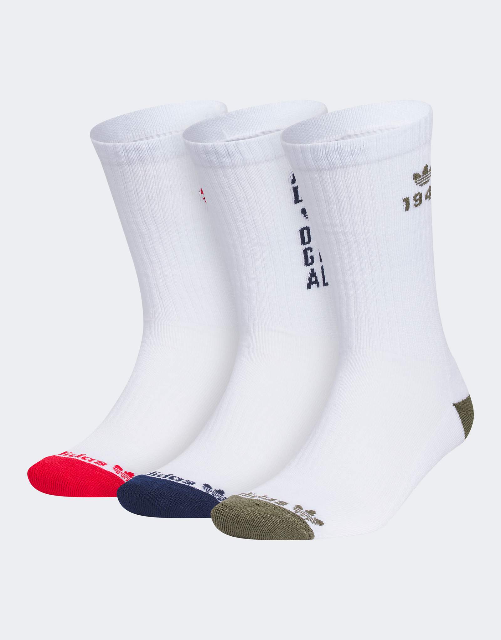 Носки adidas Originals Energy 20 белые и разноцветные 3 пары в упаковке 2390₽