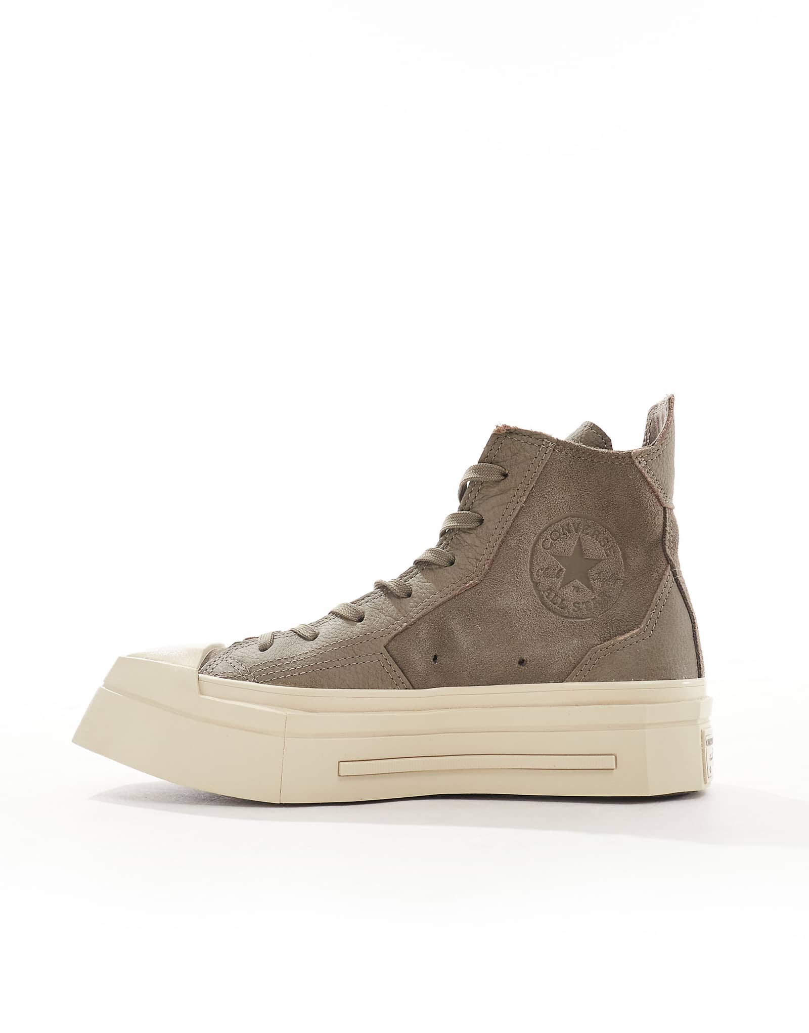 Кеды Converse Chuck 70 De Luxe на квадратной платформе коричневого цвета 15890₽