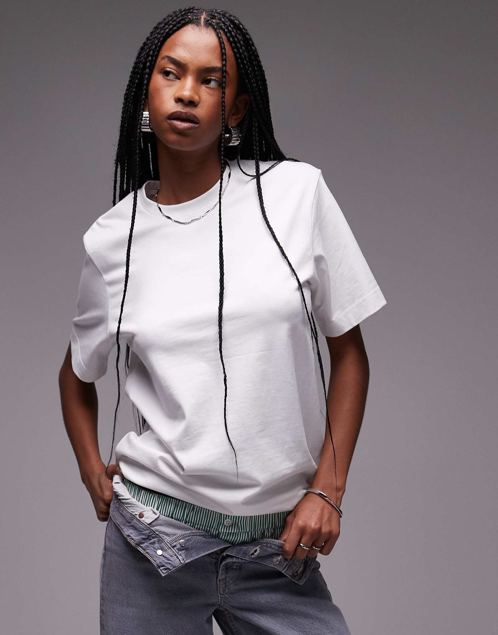 Белая футболка ARKET 3690₽