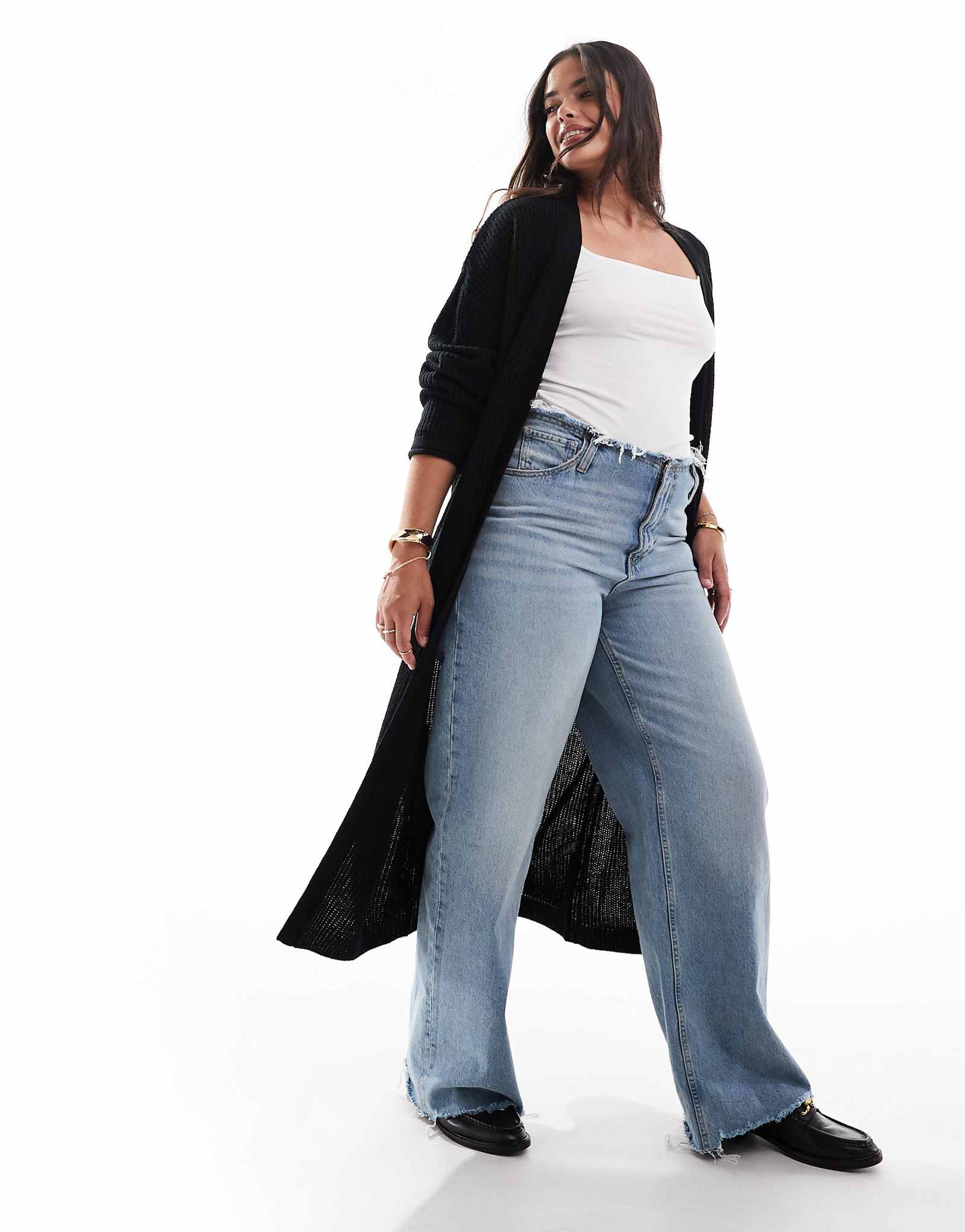 Твой удлиненный кардиган черного цвета 7590₽