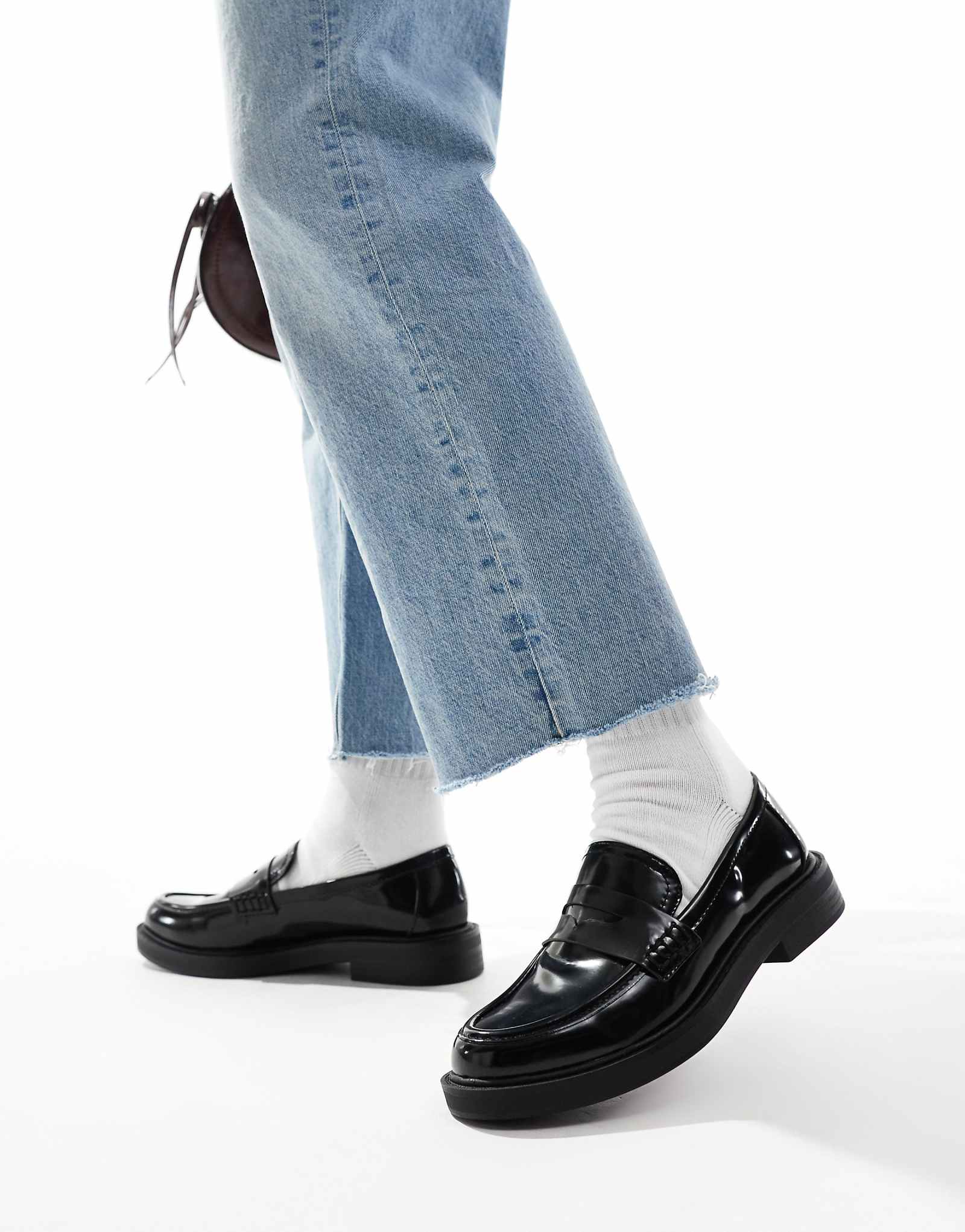 Черные мокасины Pull-Bear 4290₽