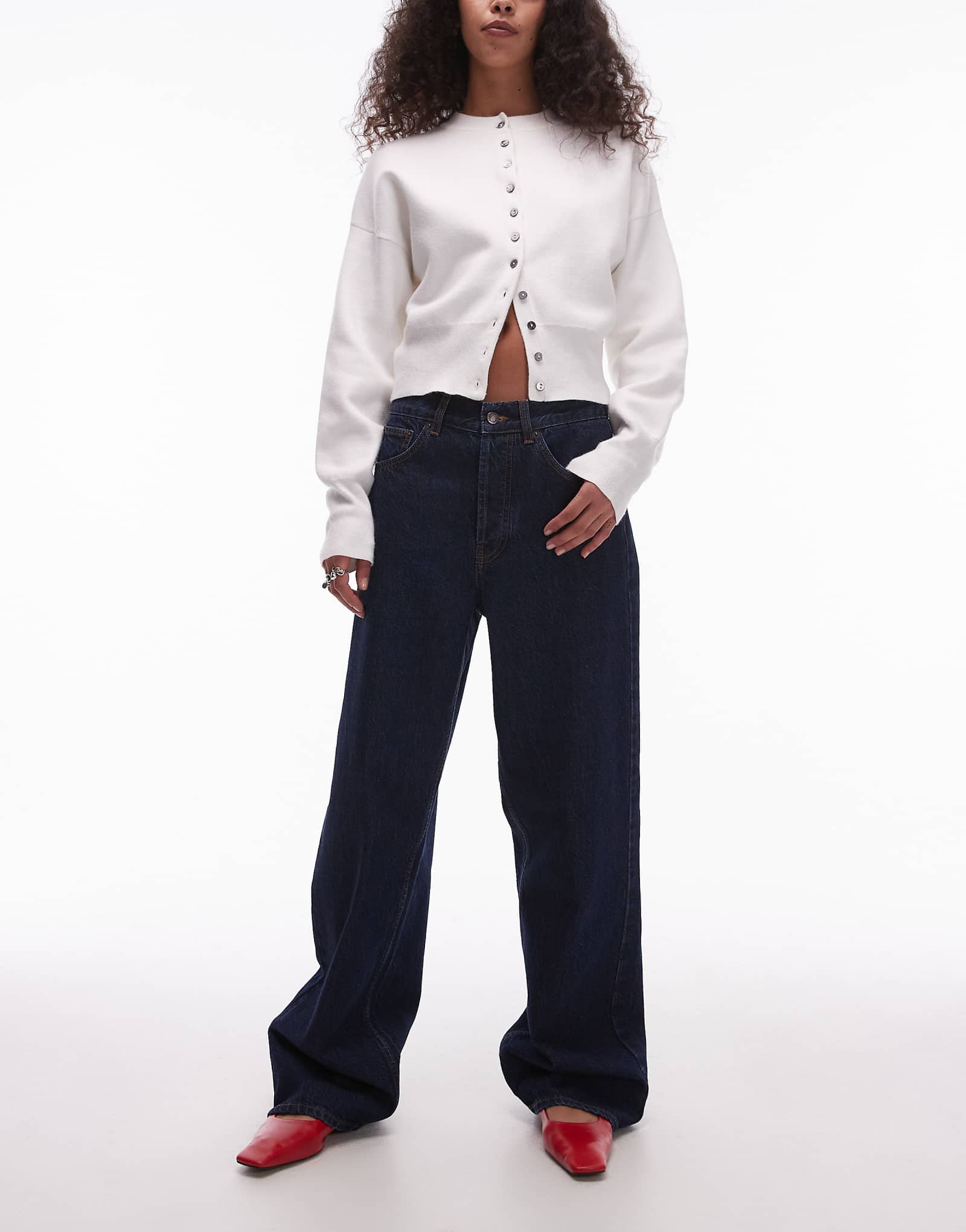 Джинсовая колонка Topshop column в режиме полоскания при стирке 15590₽