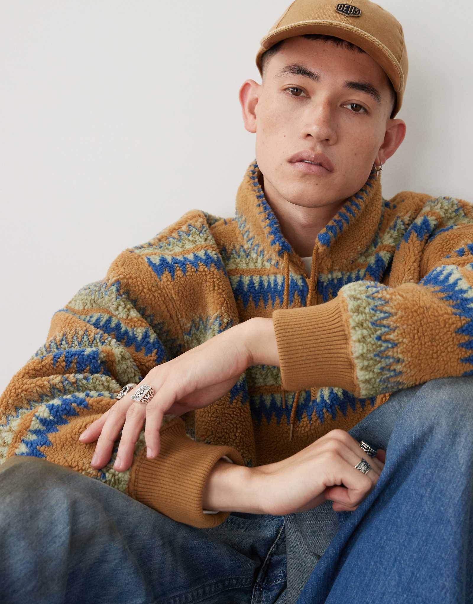 Deus Ex Machina dylan из флиса в полярную полоску в мульти-цвете 40590₽