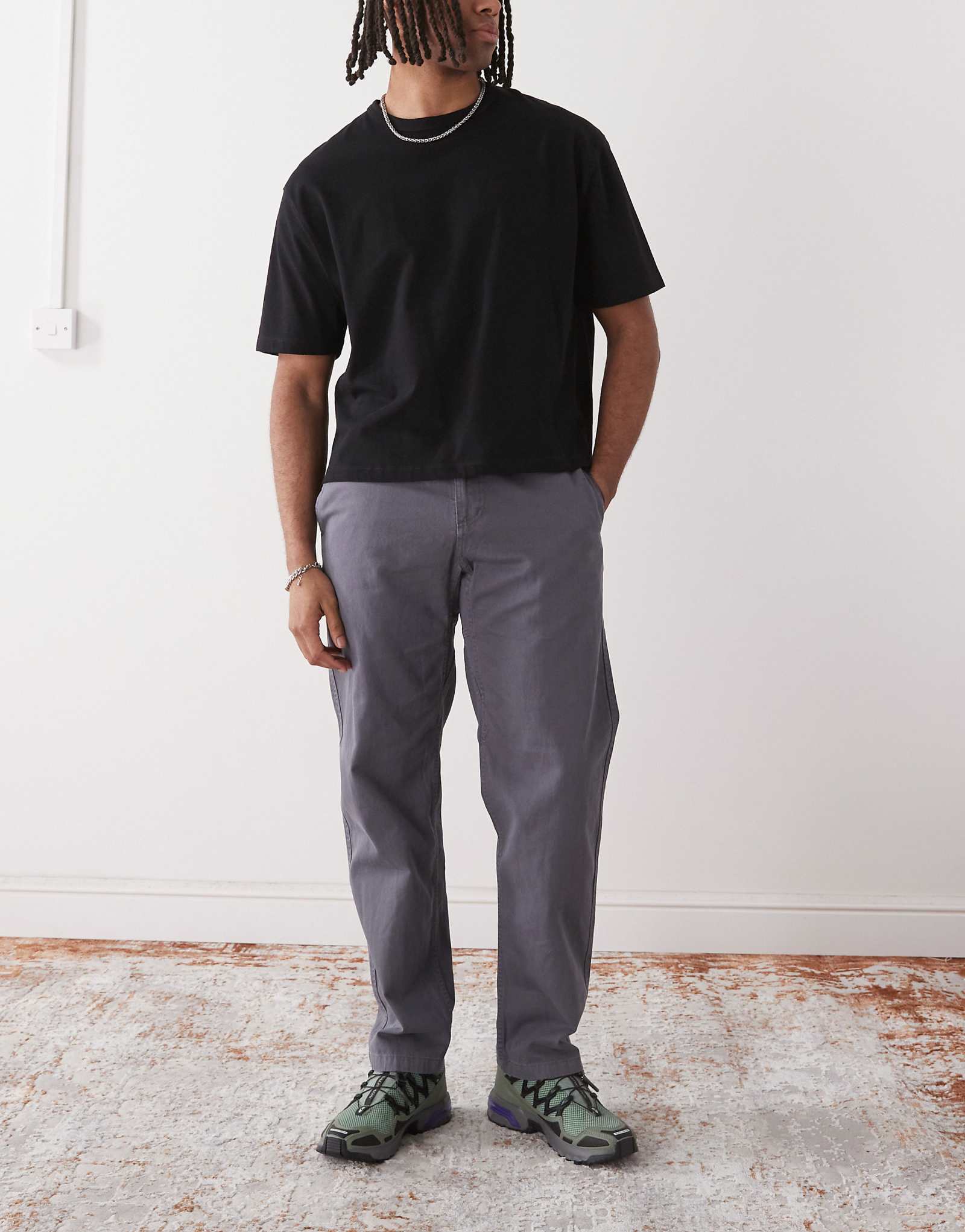 Брюки Gramicci G темно-зеленого цвета 20290₽