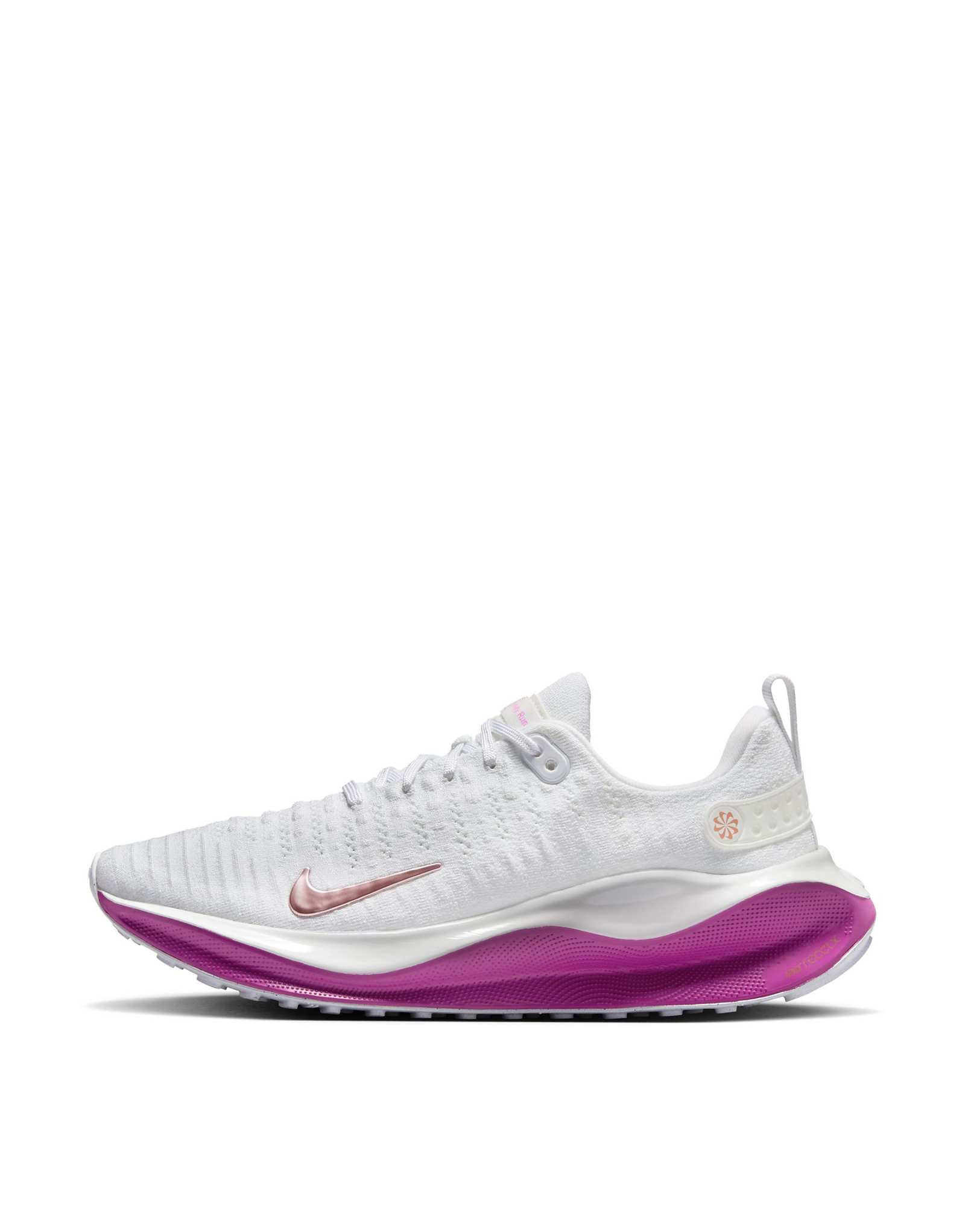 Кроссовки Nike Running Infinity Run 4 белого и фиолетового цветов 21190₽