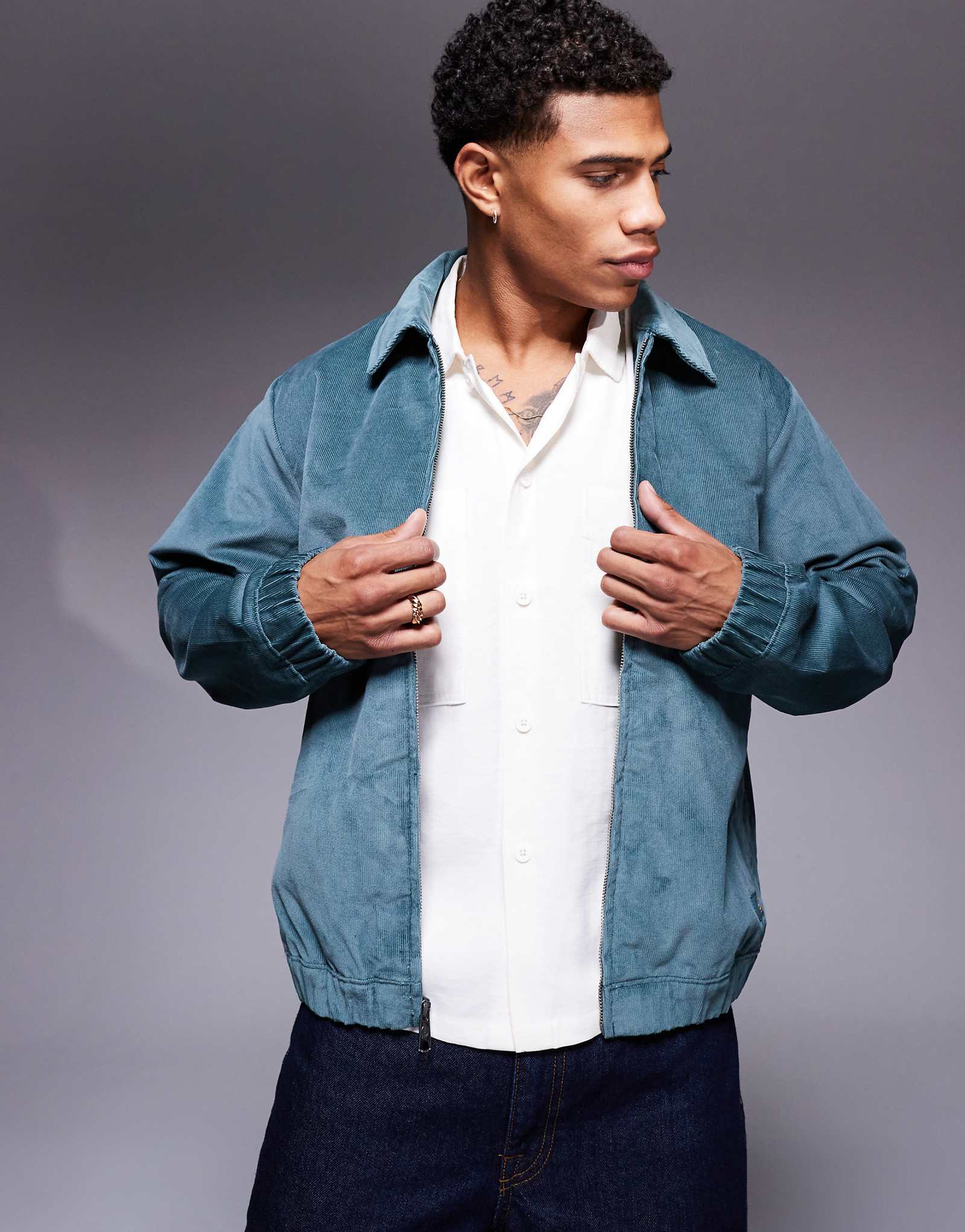 Куртка Dickies Eisenhower cord темно-зеленого цвета