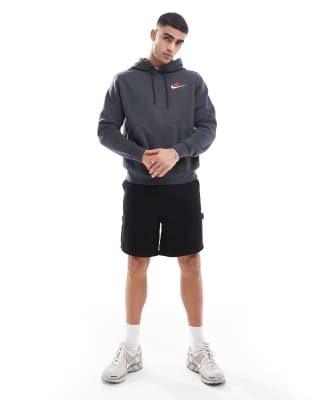 Толстовка с логотипом Nike Rose Swoosh черного цвета
