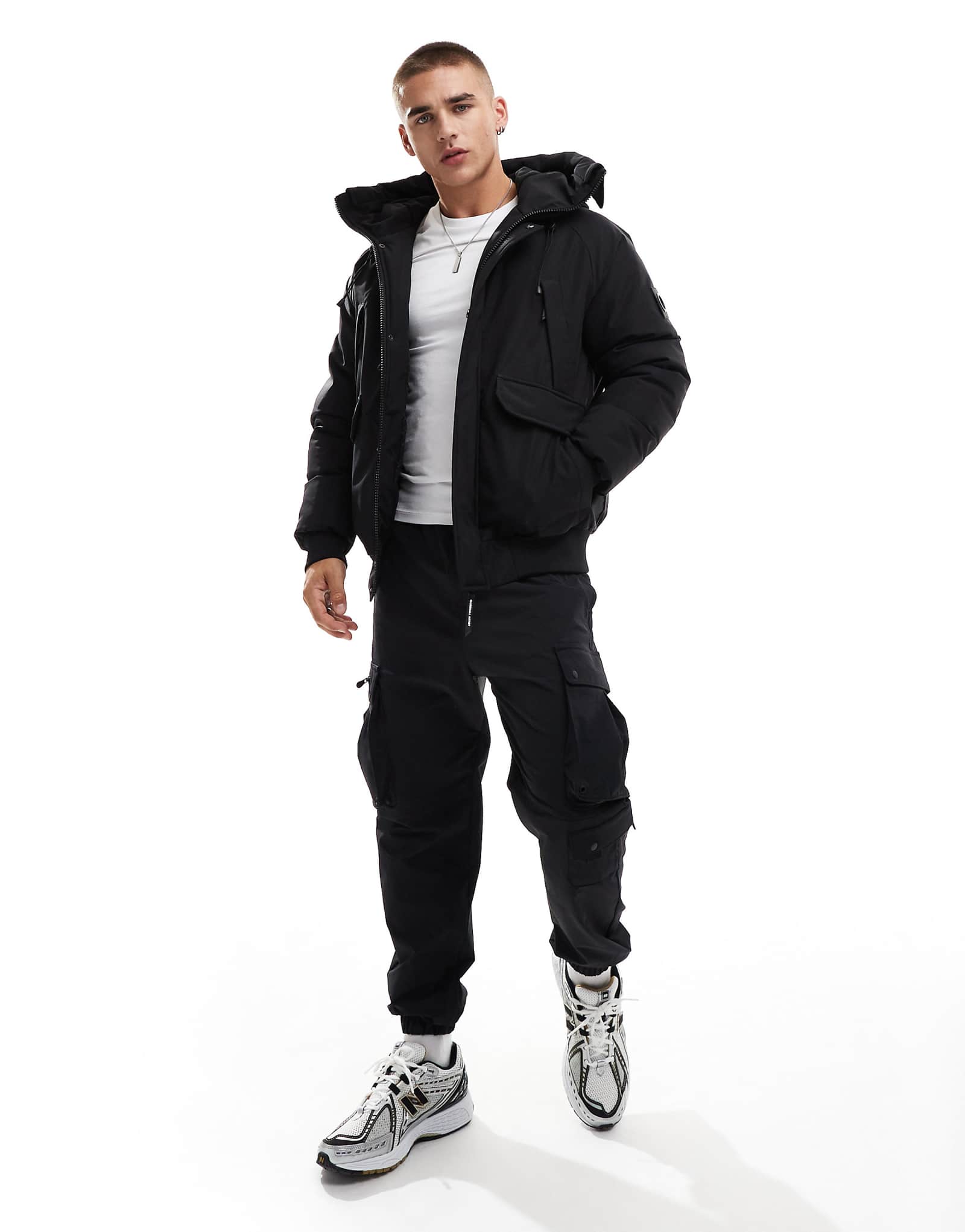 Куртка Marshall Artist alverstone черного цвета 39390₽