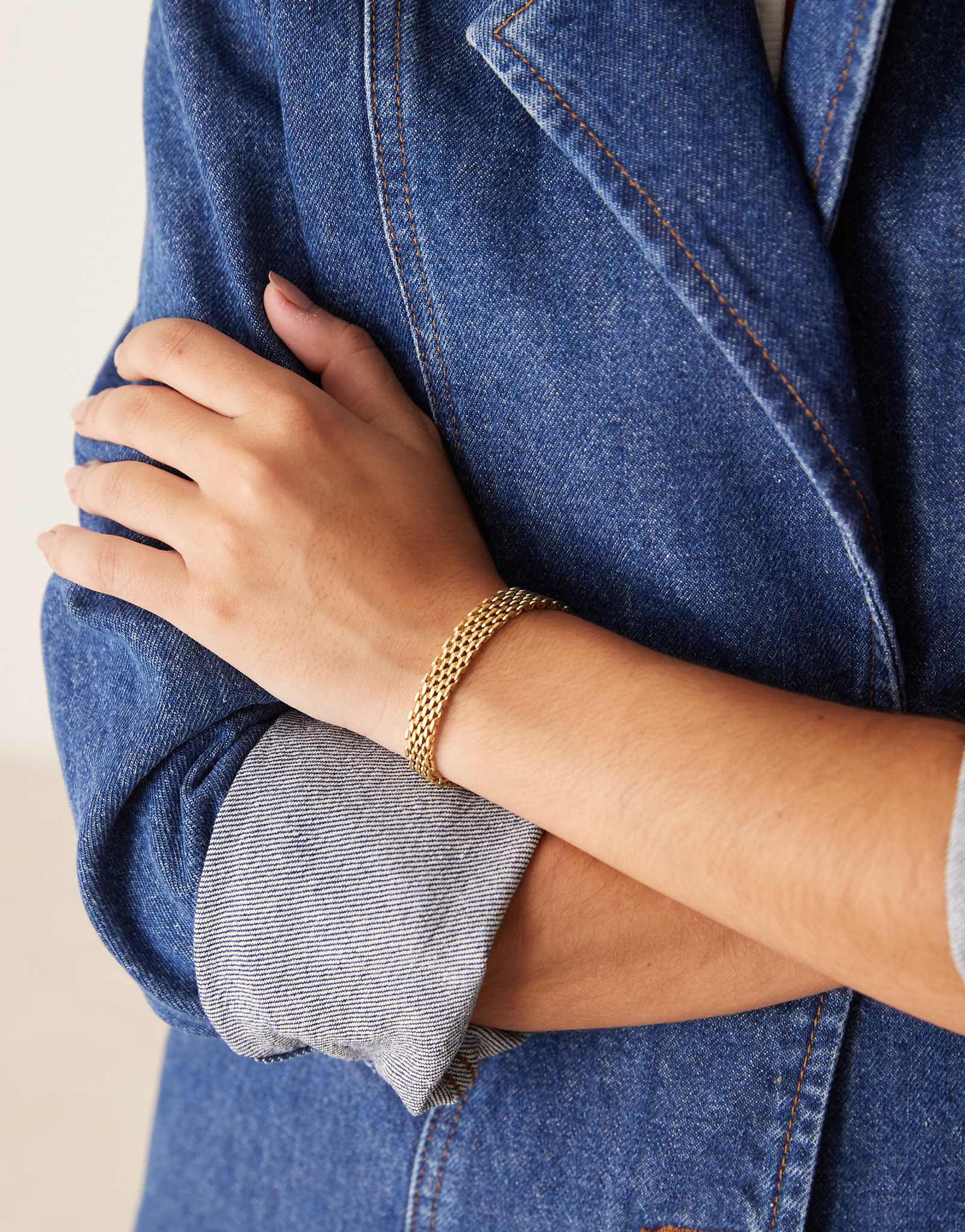 Потерянные души ремешок для часов в винтажном стиле из нержавеющей стали с позолотой 18 карат браслет 4290₽