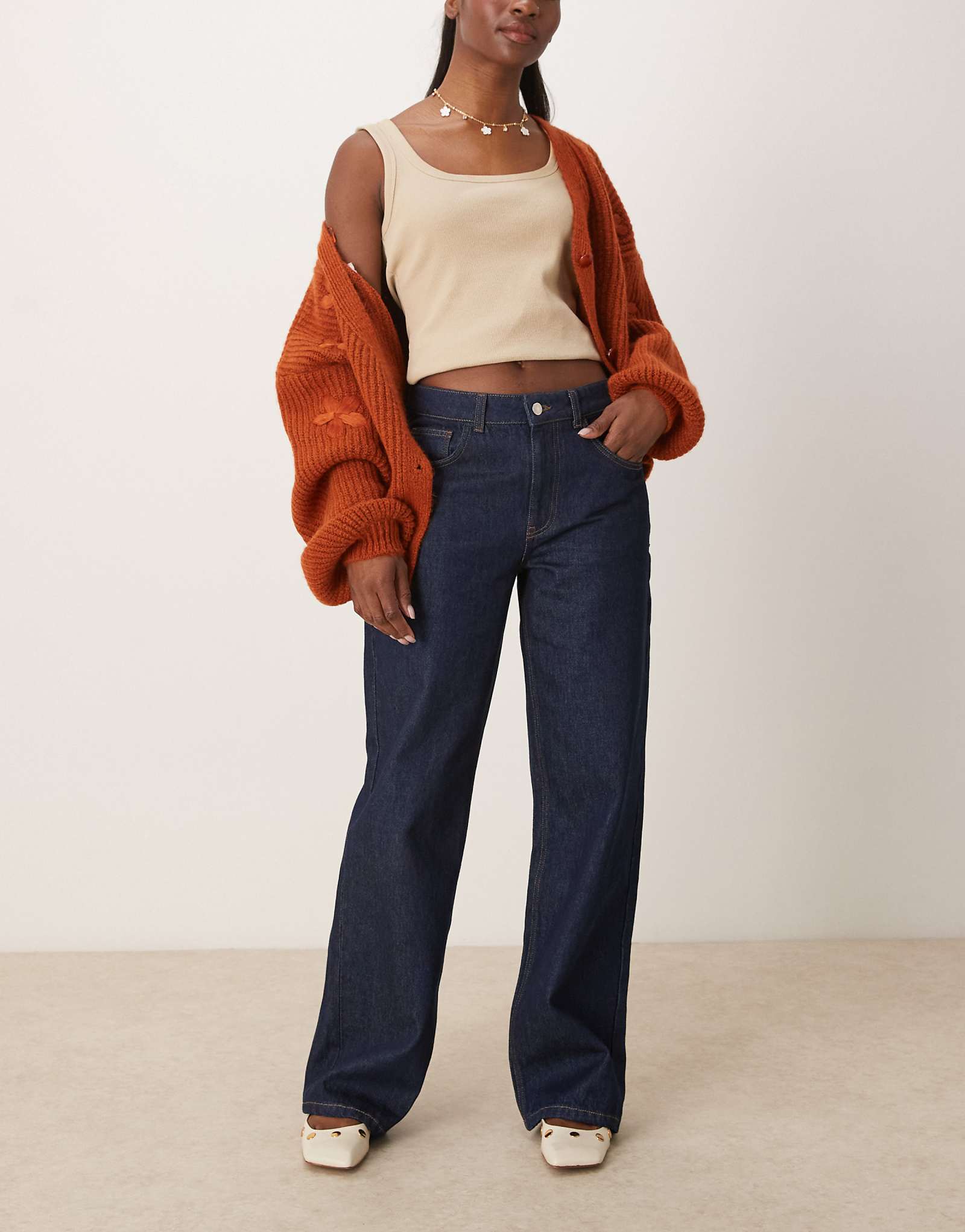 ДИЗАЙНЕРСКИЕ джинсы бойфренда ASOS после стирки с полосканием 3690₽