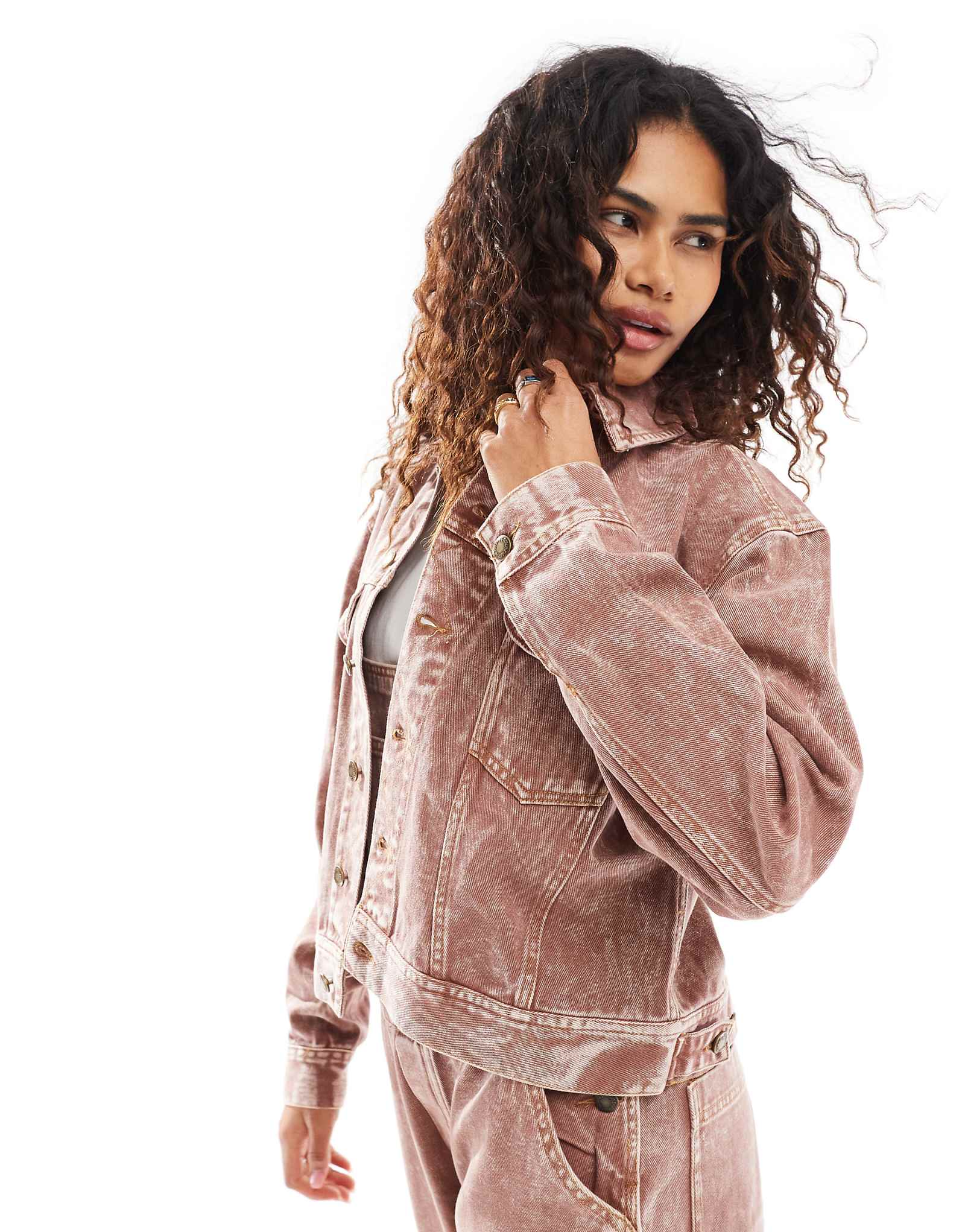 Эксклюзивная джинсовая куртка Deus Ex Machine X ASOS после грязной стирки