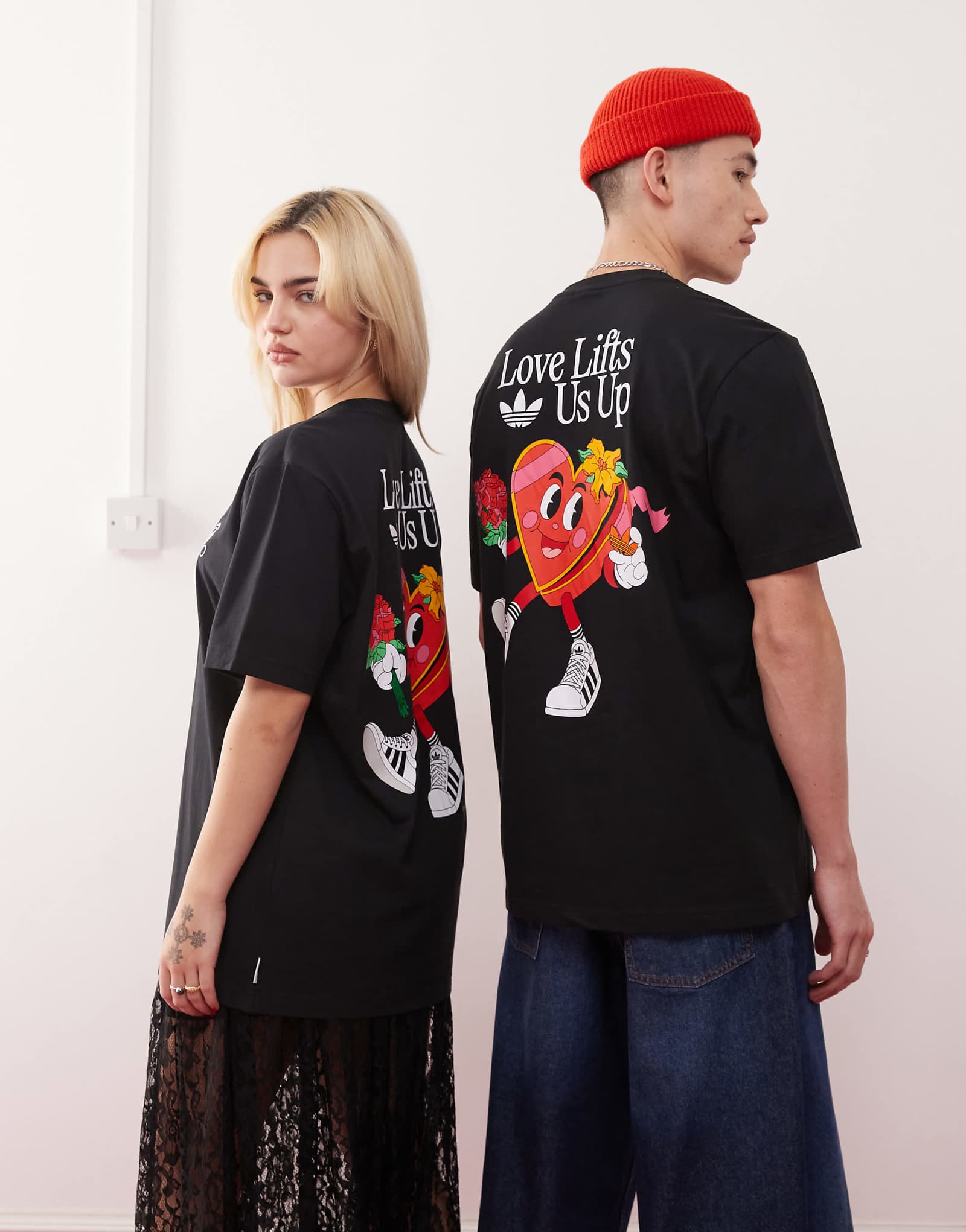 футболка adidas Originals Made By Nelson черного цвета 7390₽