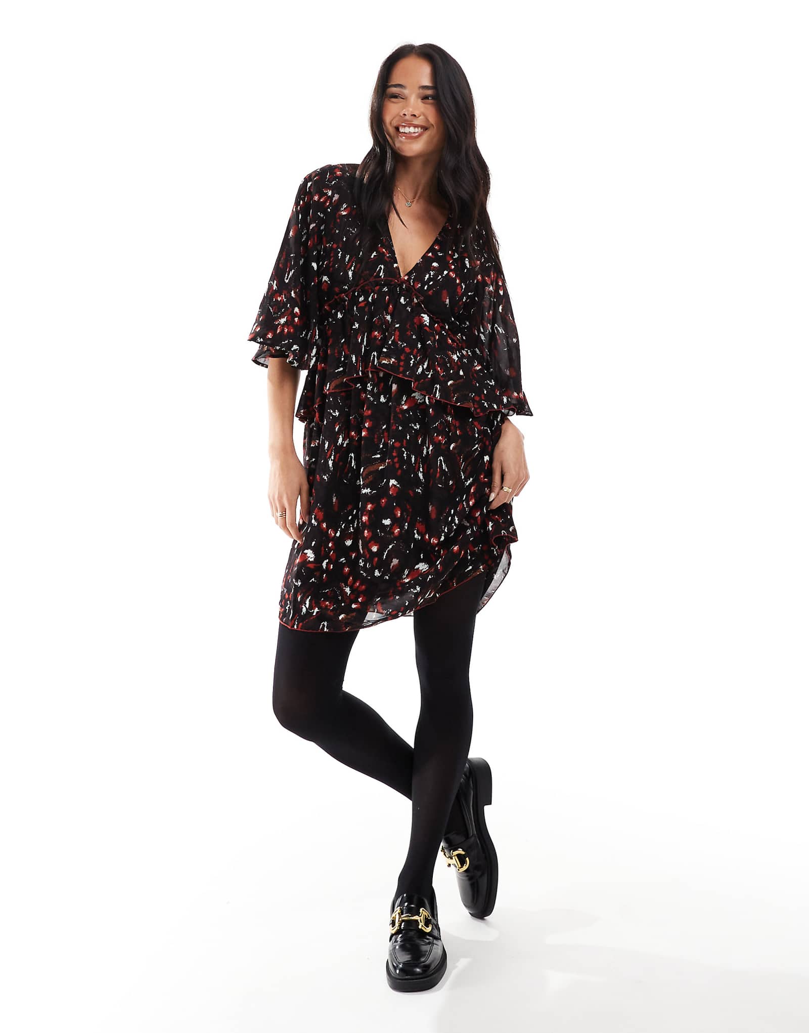 Короткое платье от Scalpers Leonoir черного цвета 24790₽