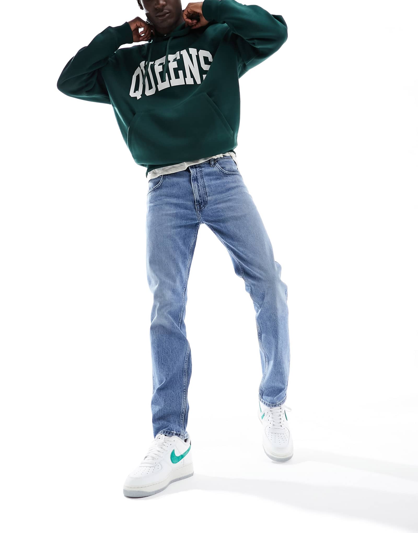 Джинсы Lee Rider slim fit в легкой стирке в центре города 21790₽