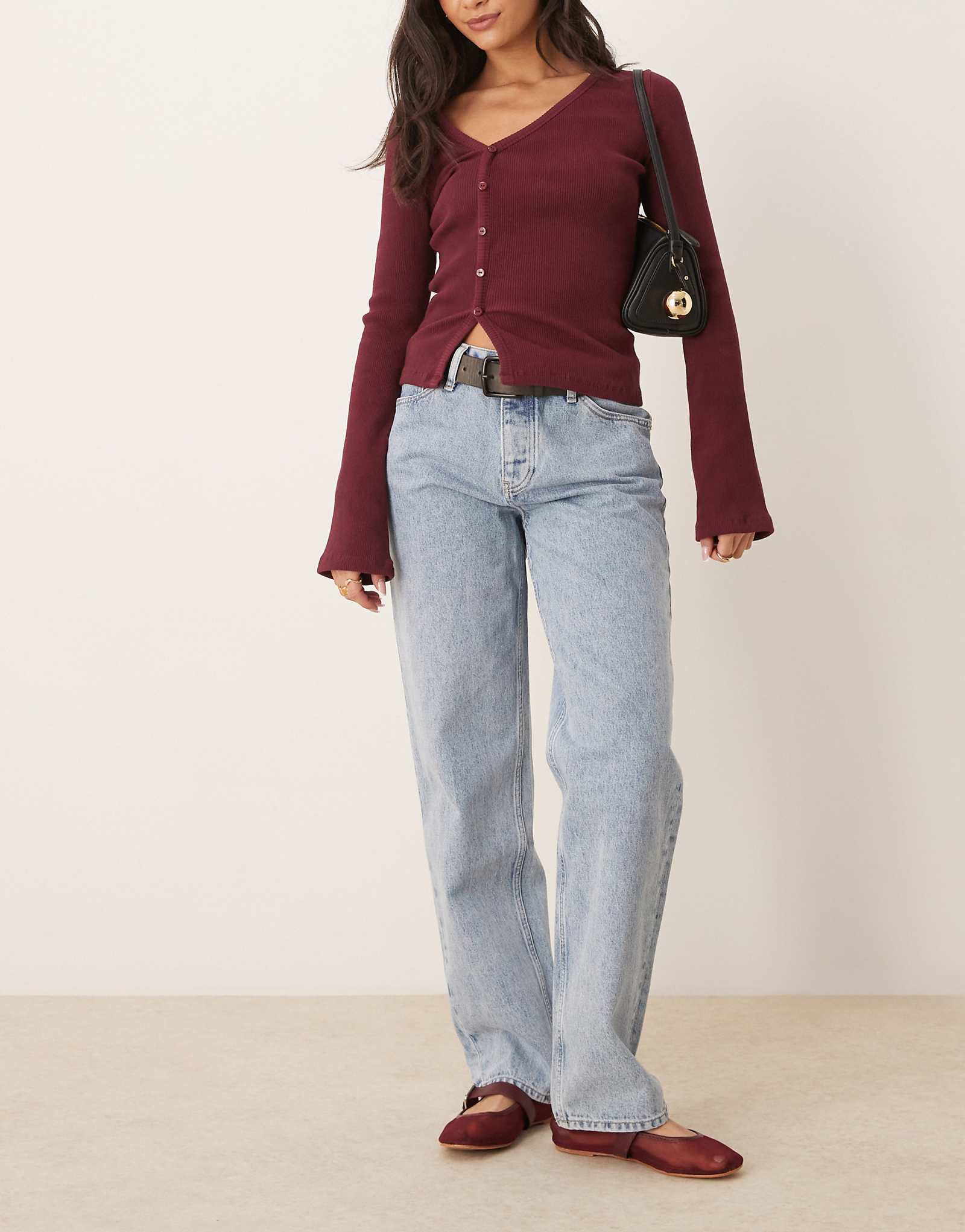 Свободные джинсы Calvin Klein Jeans 90-х годов в легкой стирке