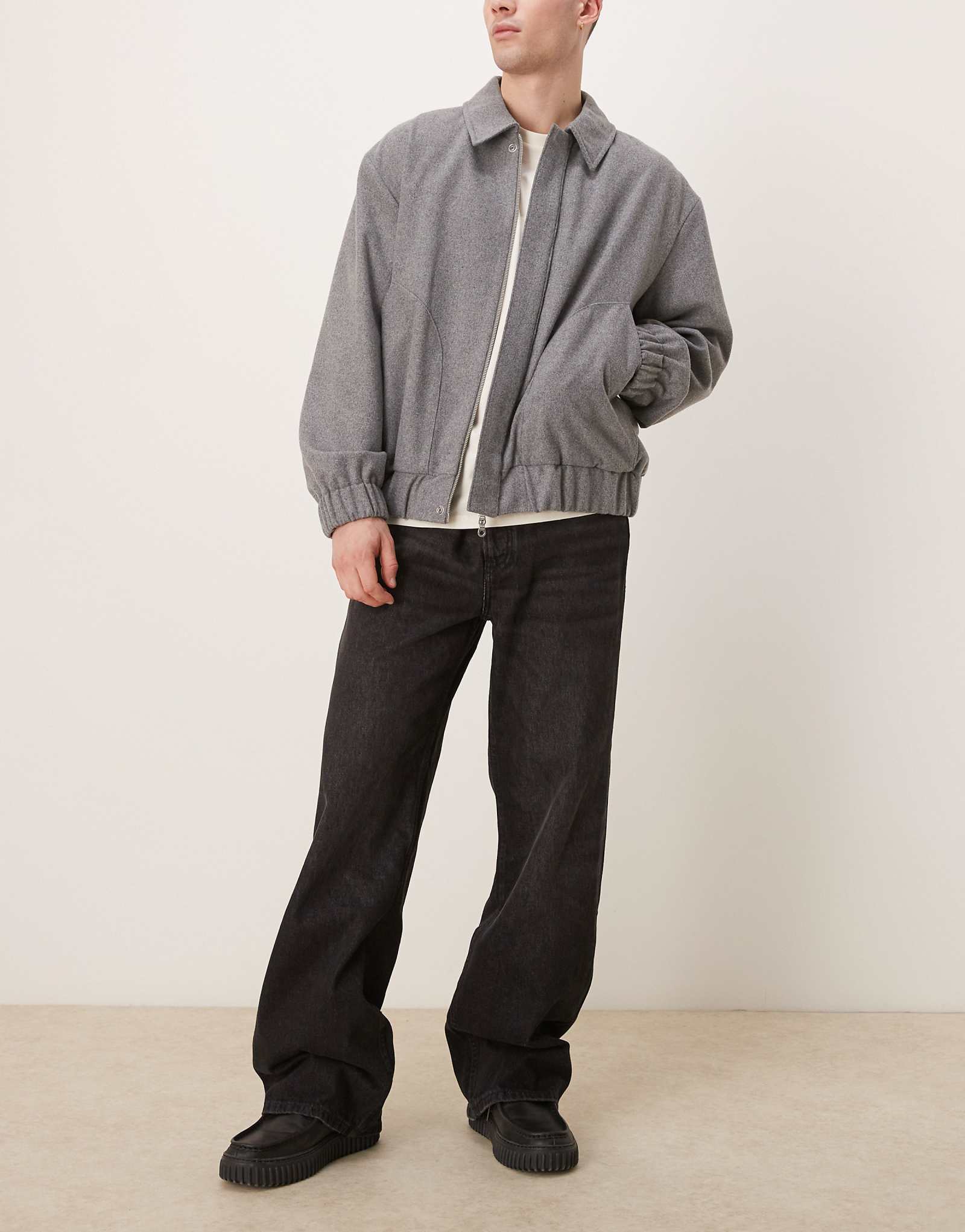 Свободные джинсы Calvin Klein Jeans 90-х годов в черной стирке 12190₽