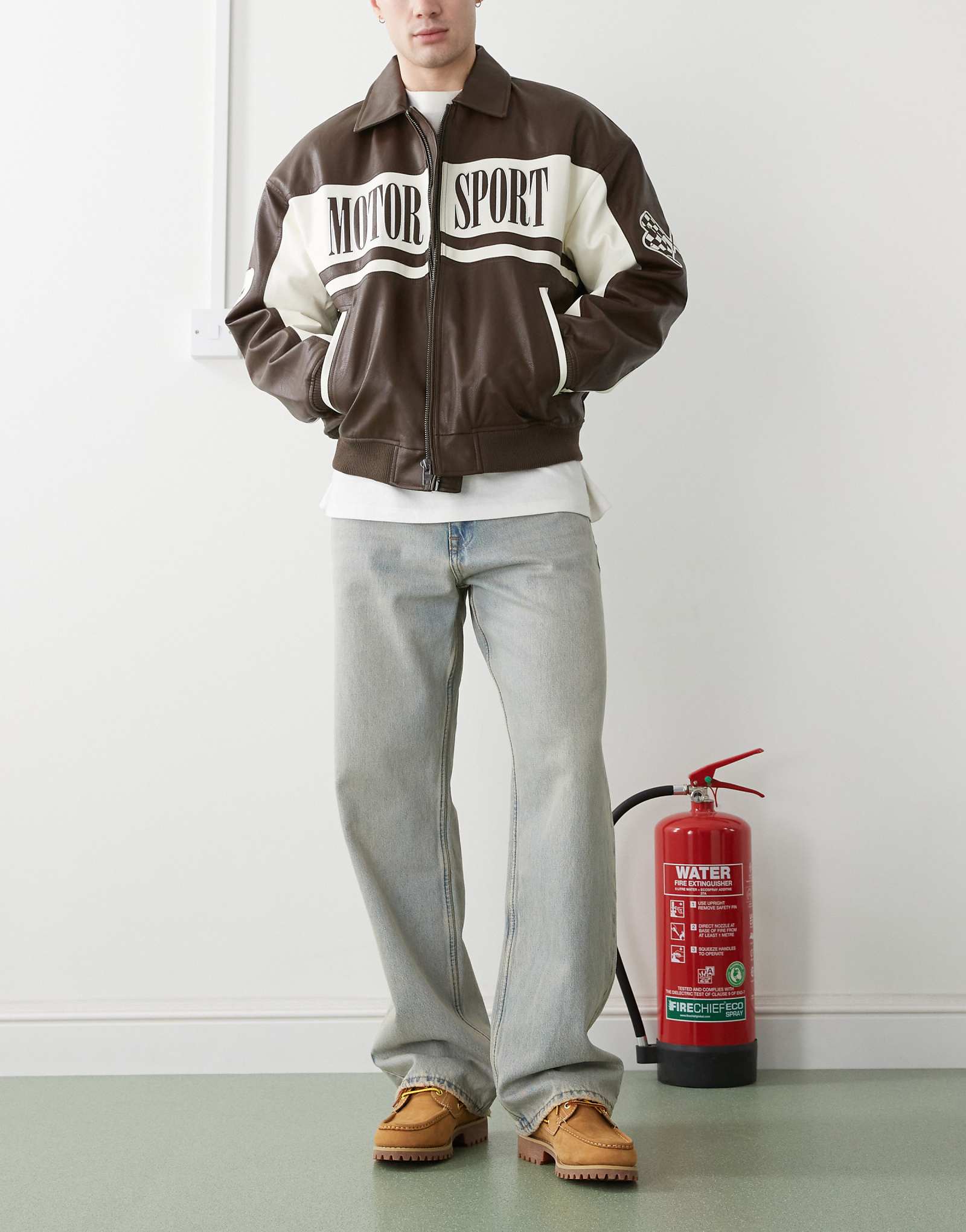 Джинсы Dr. Denim Omar с широкими прямыми штанинами свободного кроя в винтажном светло-синем цвете canyon light