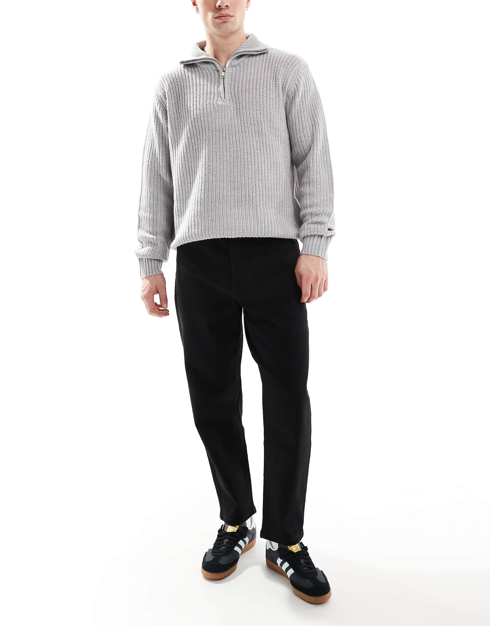 Черные джинсы свободного кроя от Farah Hawtin 9290₽