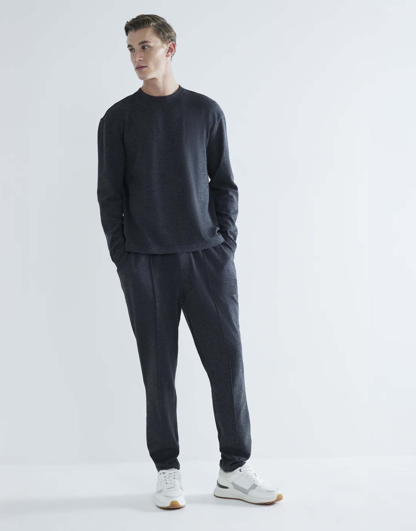 Спортивные брюки River Island super cozy lounge темно-серого цвета - часть комплекта 8990₽