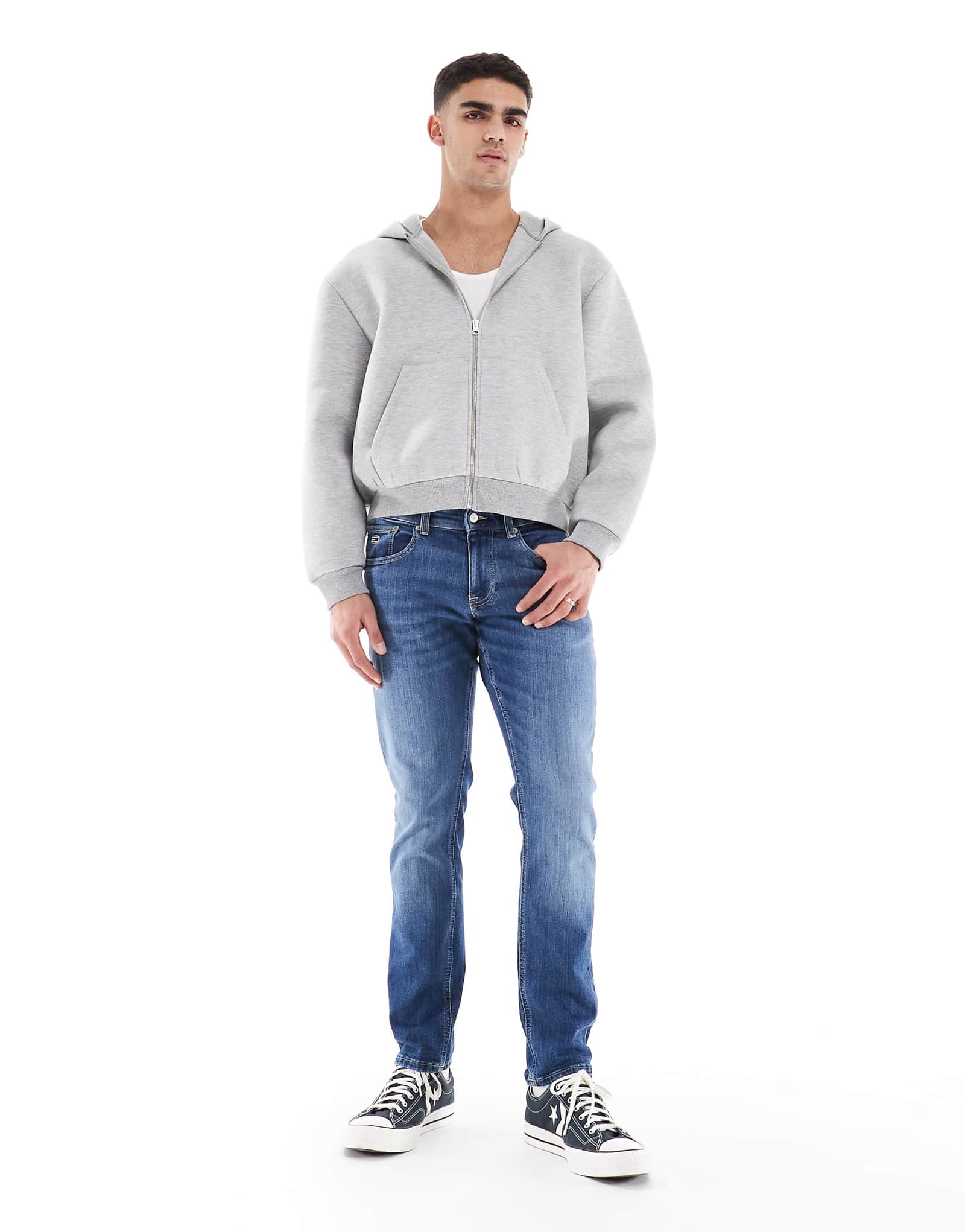 Джинсы Tommy Jeans Scanton slim fit после средней стирки 29390₽