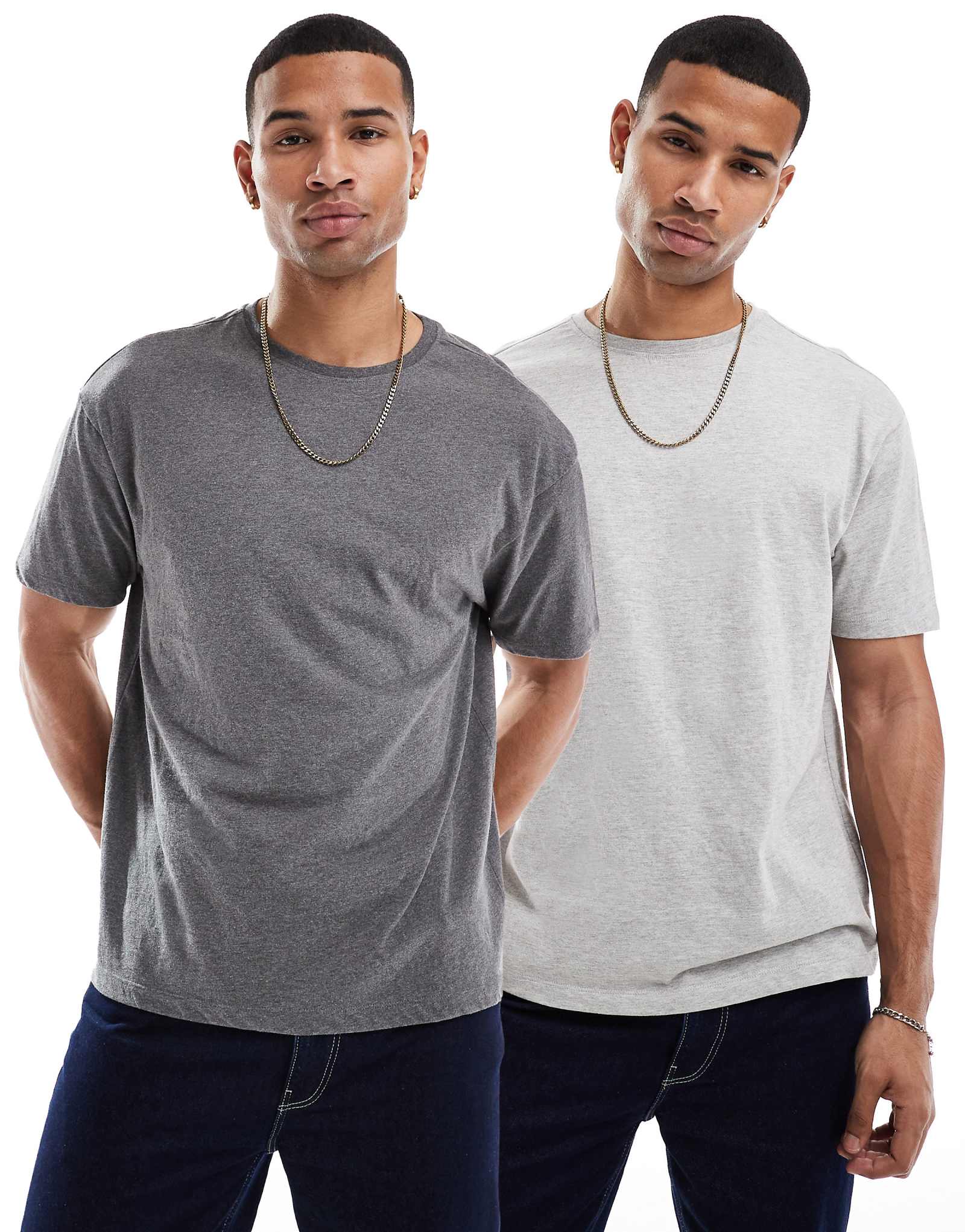 Мультипакет Another Influence состоящий из 2 футболок серого цвета 3490₽