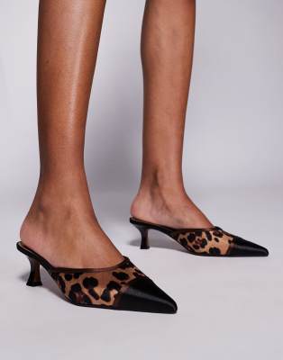 Туфли-лодочки River Island с леопардовым принтом
