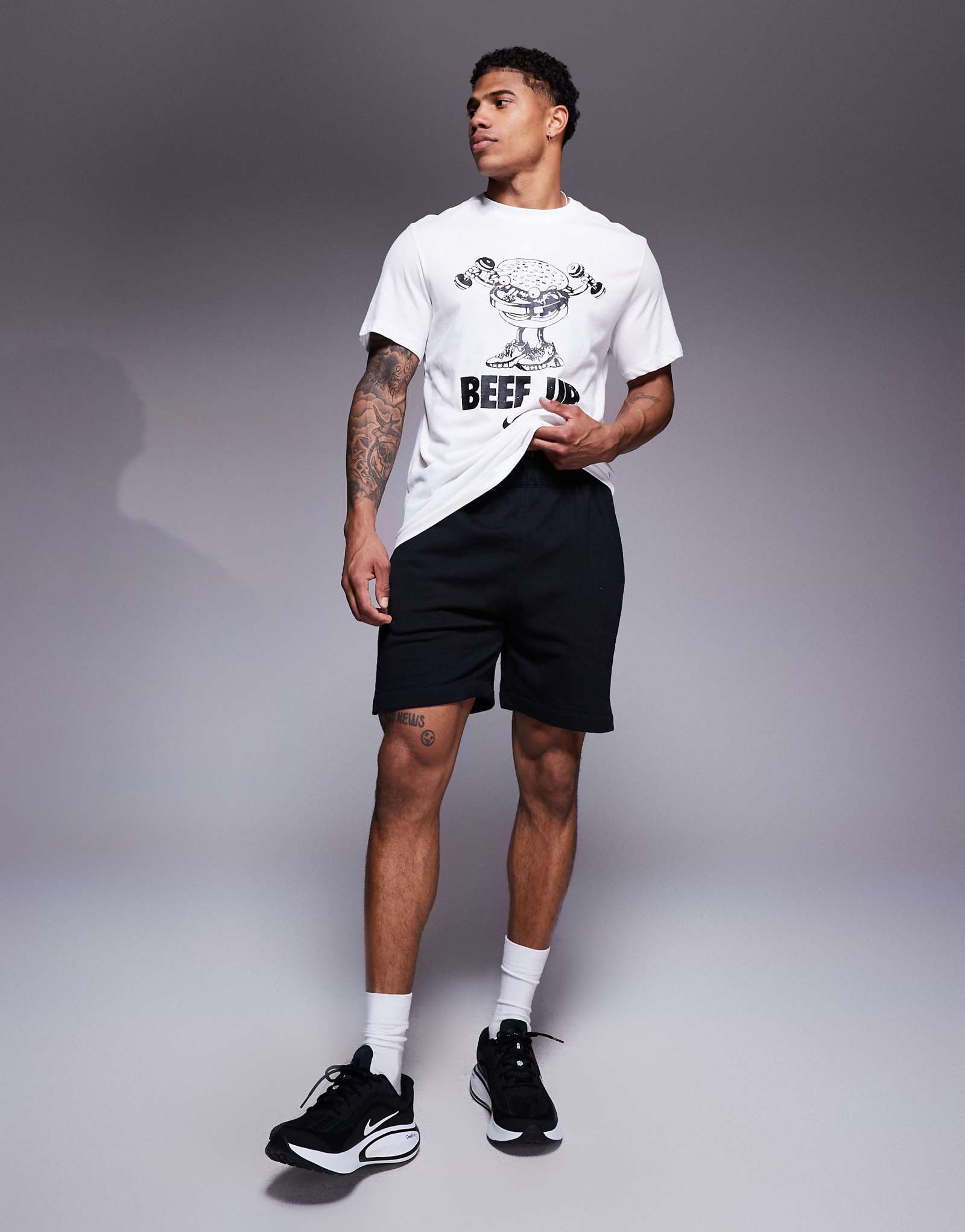 4505 Icon 7-дюймовые быстросохнущие спортивные шорты для тренировок в тяжелом весе черного цвета 5290₽