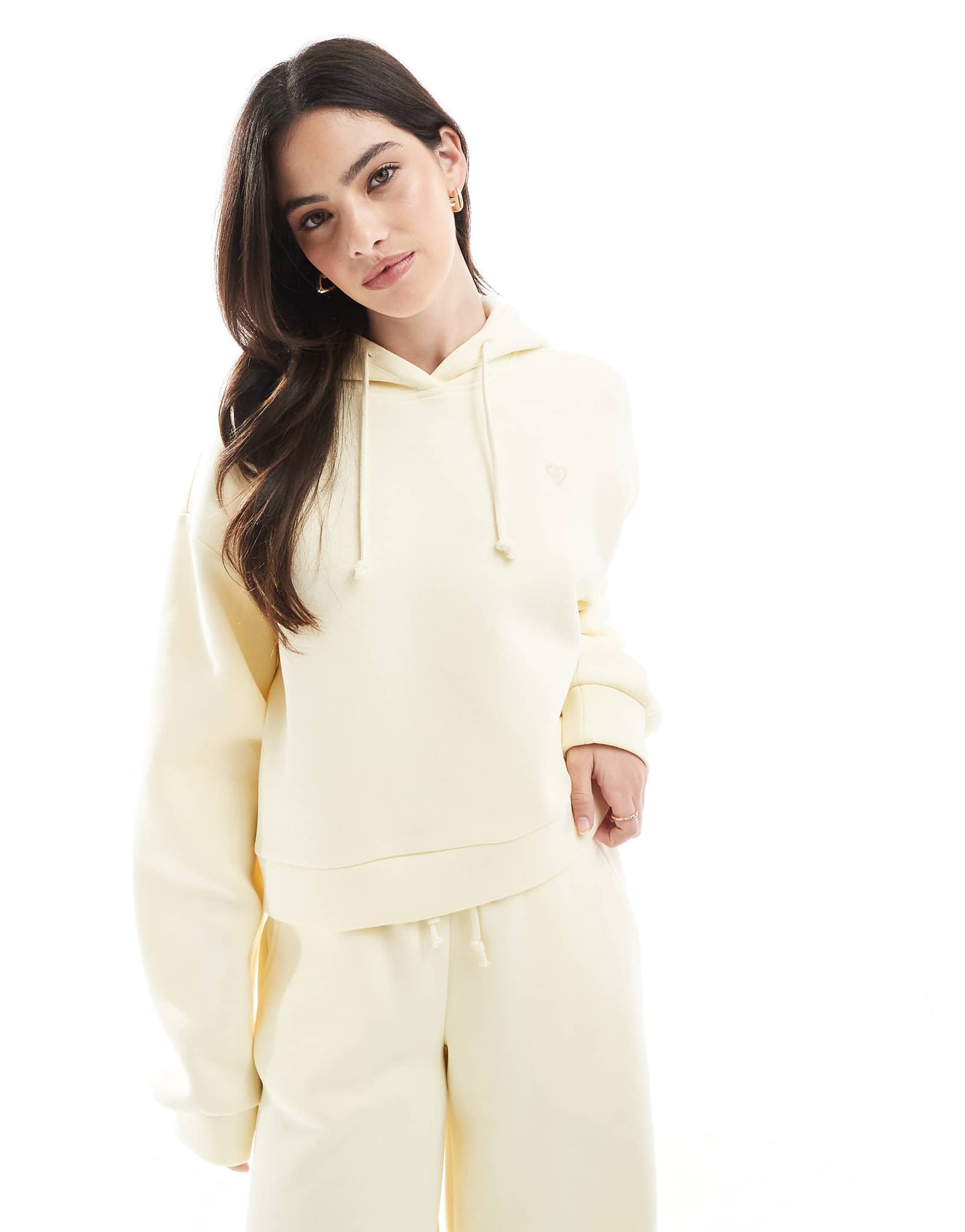 Толстовка с капюшоном Miss Selfridge со спущенными плечами в стиле баттер - часть комплекта 6890₽