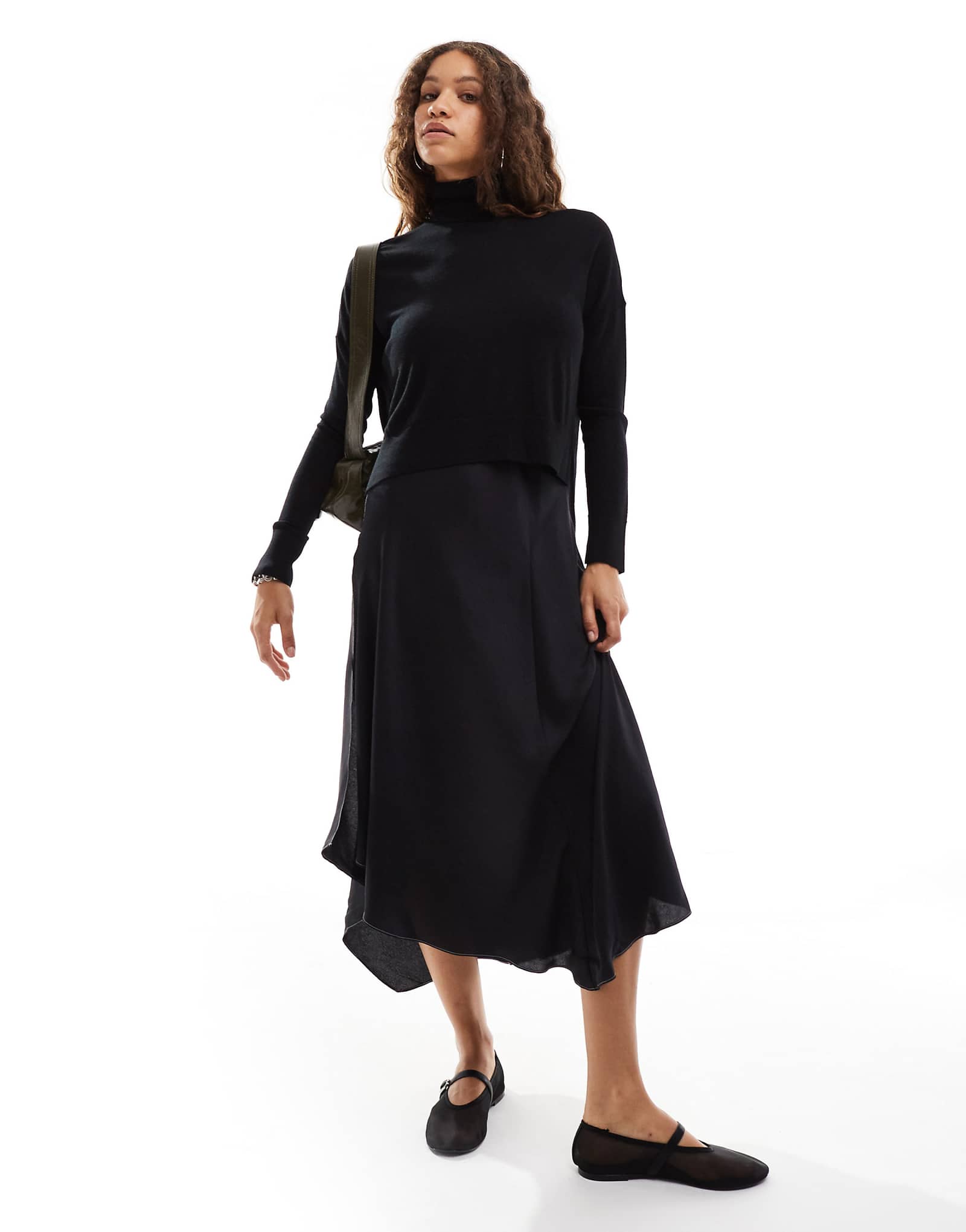 AllSaints lena два в одном платье сзади 22790₽