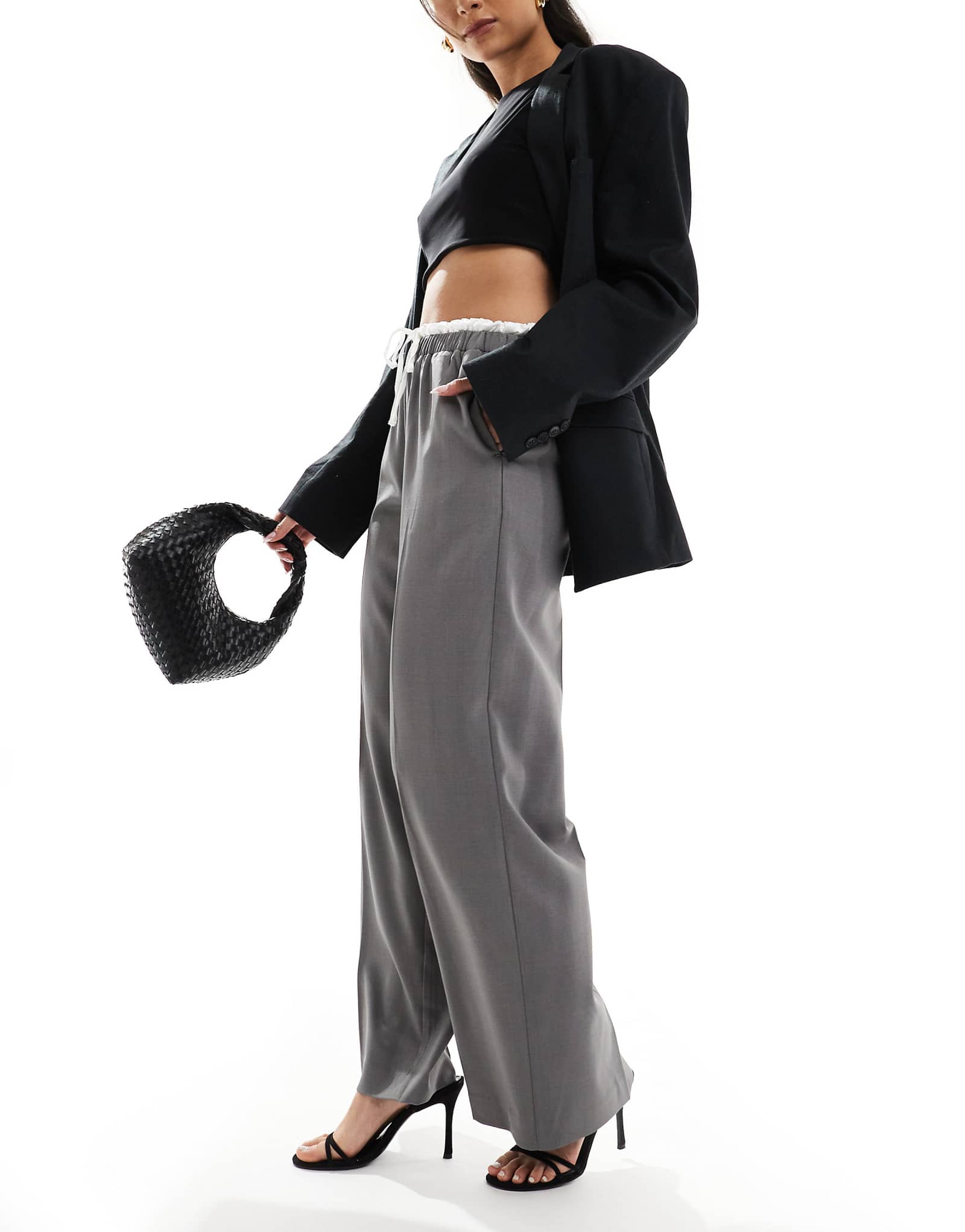 ТОЛЬКО широкие брюки на заказ средне-серого цвета 5790₽