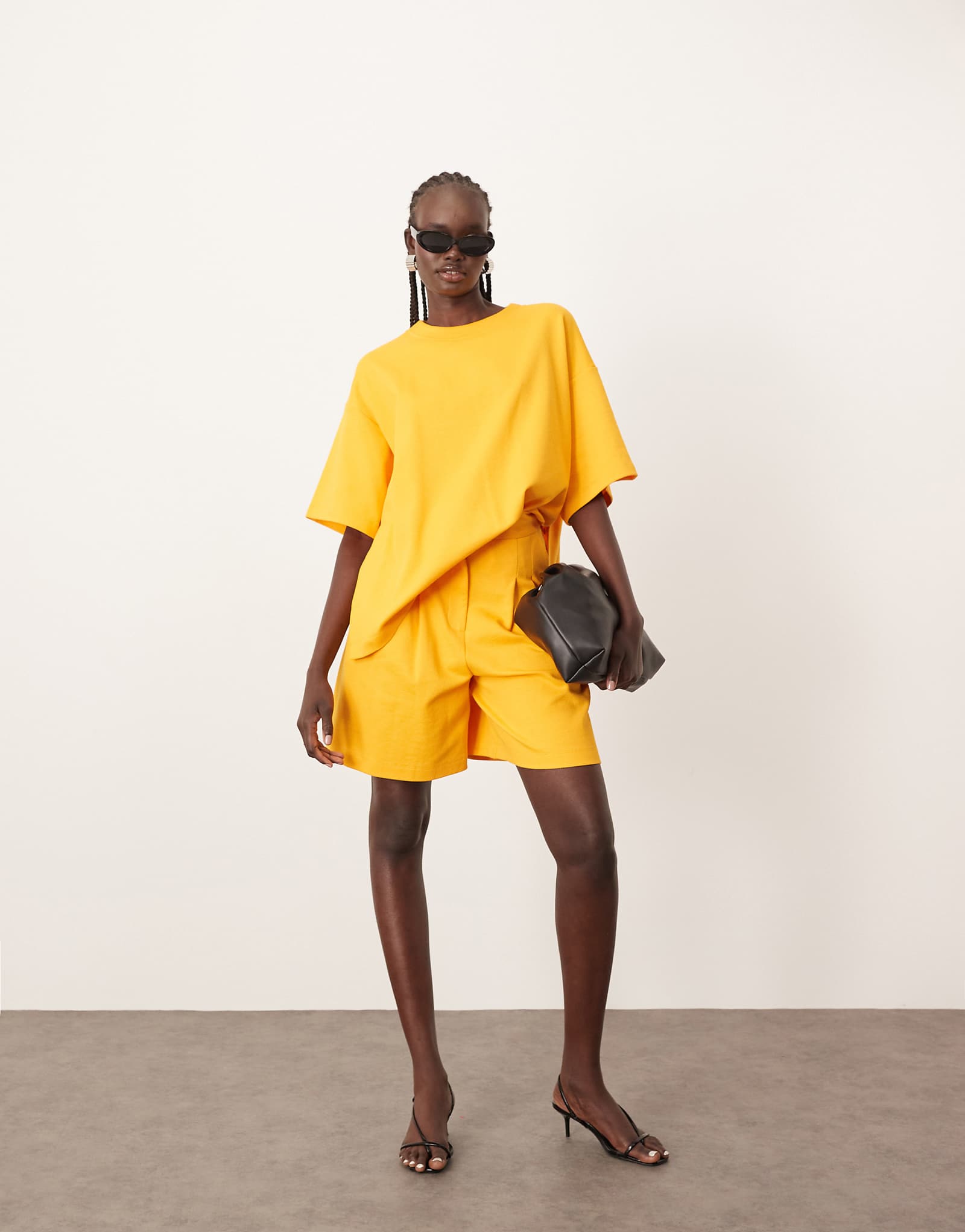 СОСТАВЬТЕ комплект из шорт из трикотажа премиум-класса с текстурой jersey city от mango - часть комплекта 5290₽