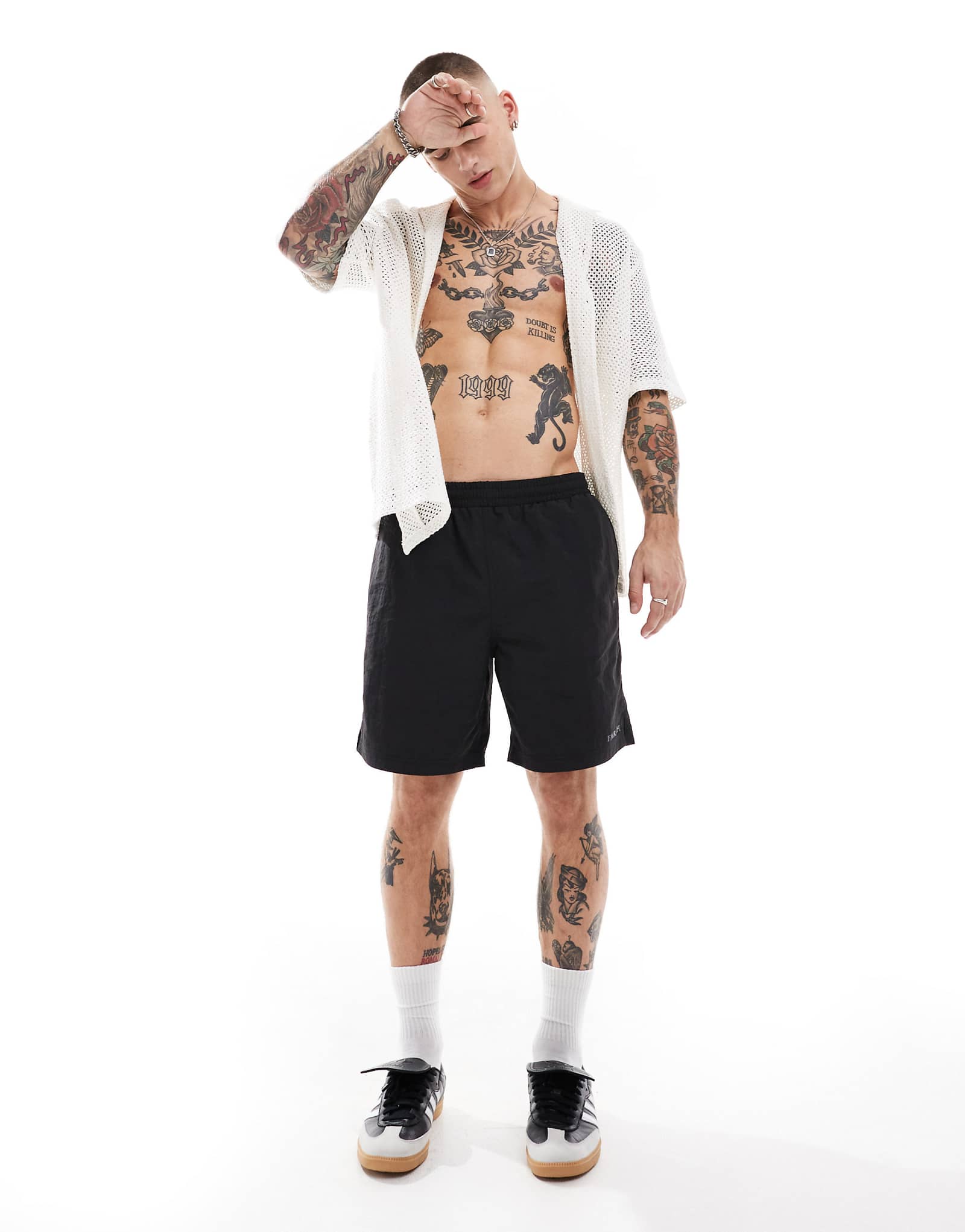 Плавательные шорты Farah edgar черного цвета 6990₽