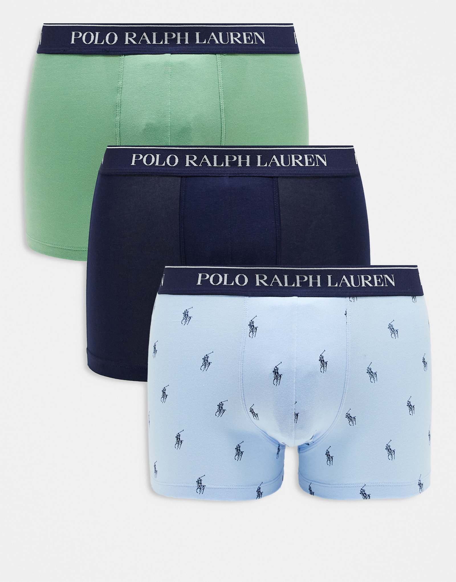 Трусы-боксеры Polo Ralph Lauren из 3-х комплектов в мульти 6690₽