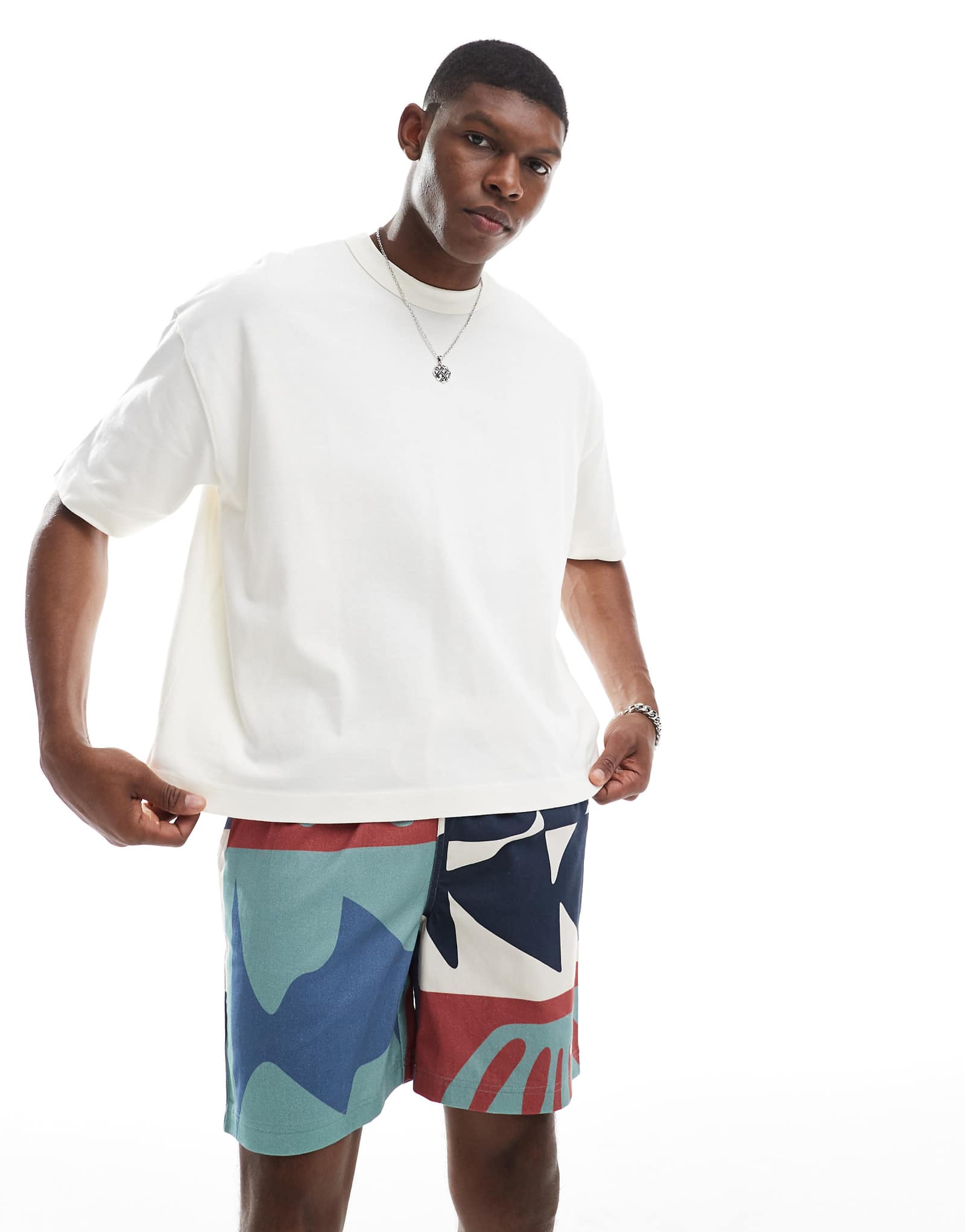 Шорты с принтом Parlez Virginia на завязках мульти 19390₽