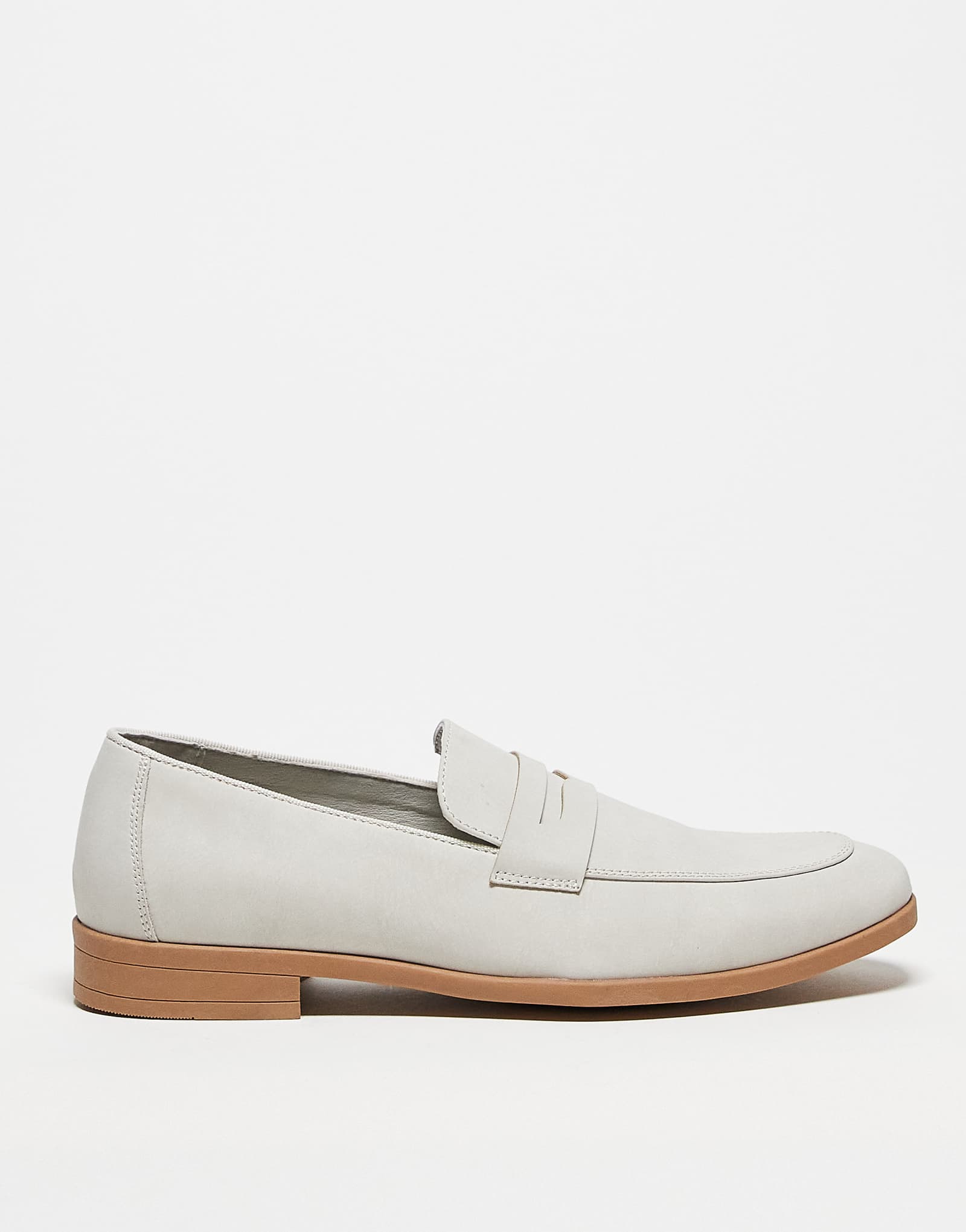 ДИЗАЙНЕРСКИЕ мокасины ASOS penny из нубука 6090₽