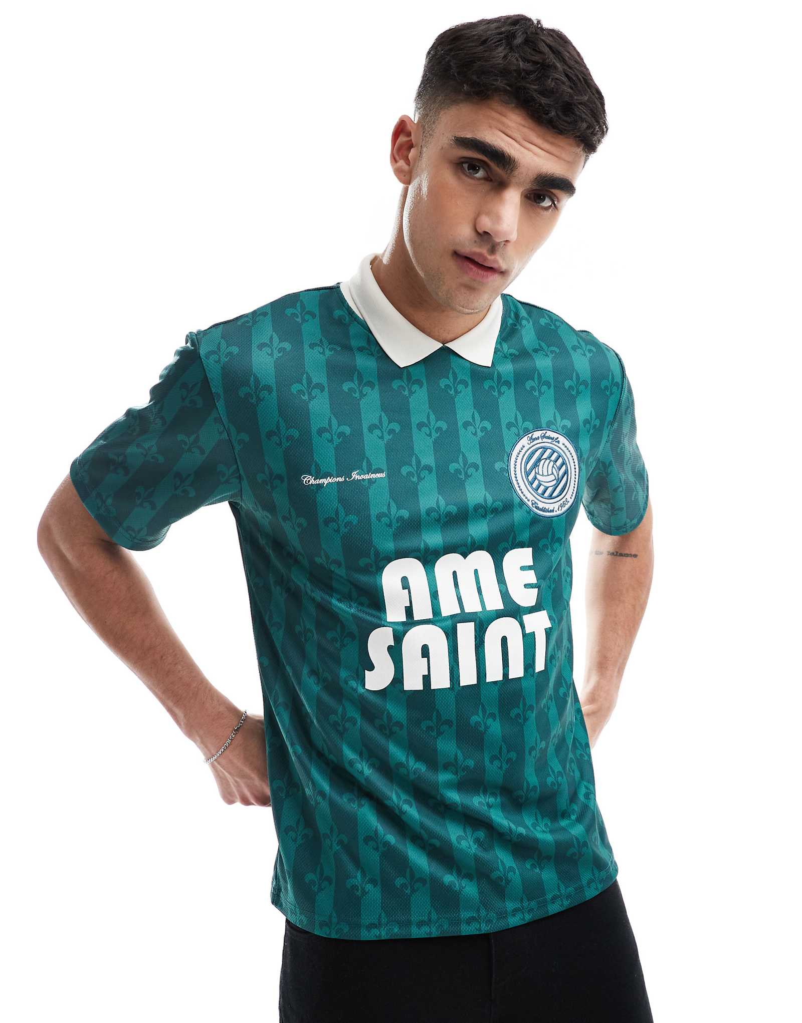 Спортивный топ-поло River Island зеленого цвета 7490₽