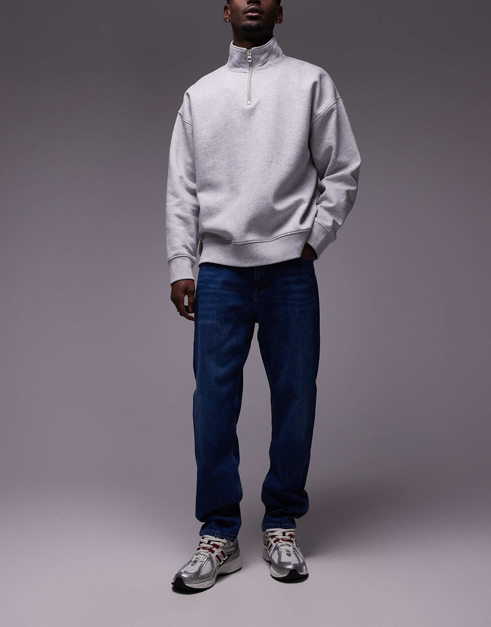 Томми джинсы Исаак расслабленный конические джинсы темного оттенка 6890₽