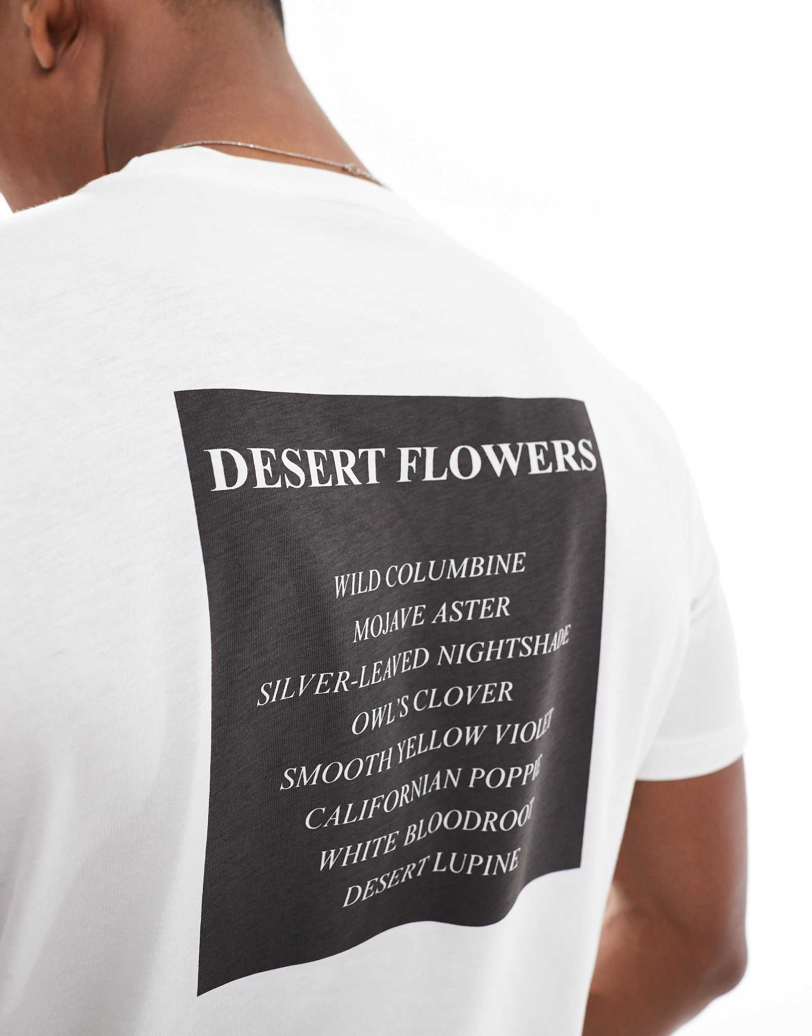 Футболка с логотипом PS Paul Smith card print белого цвета с принтом сзади 19390₽