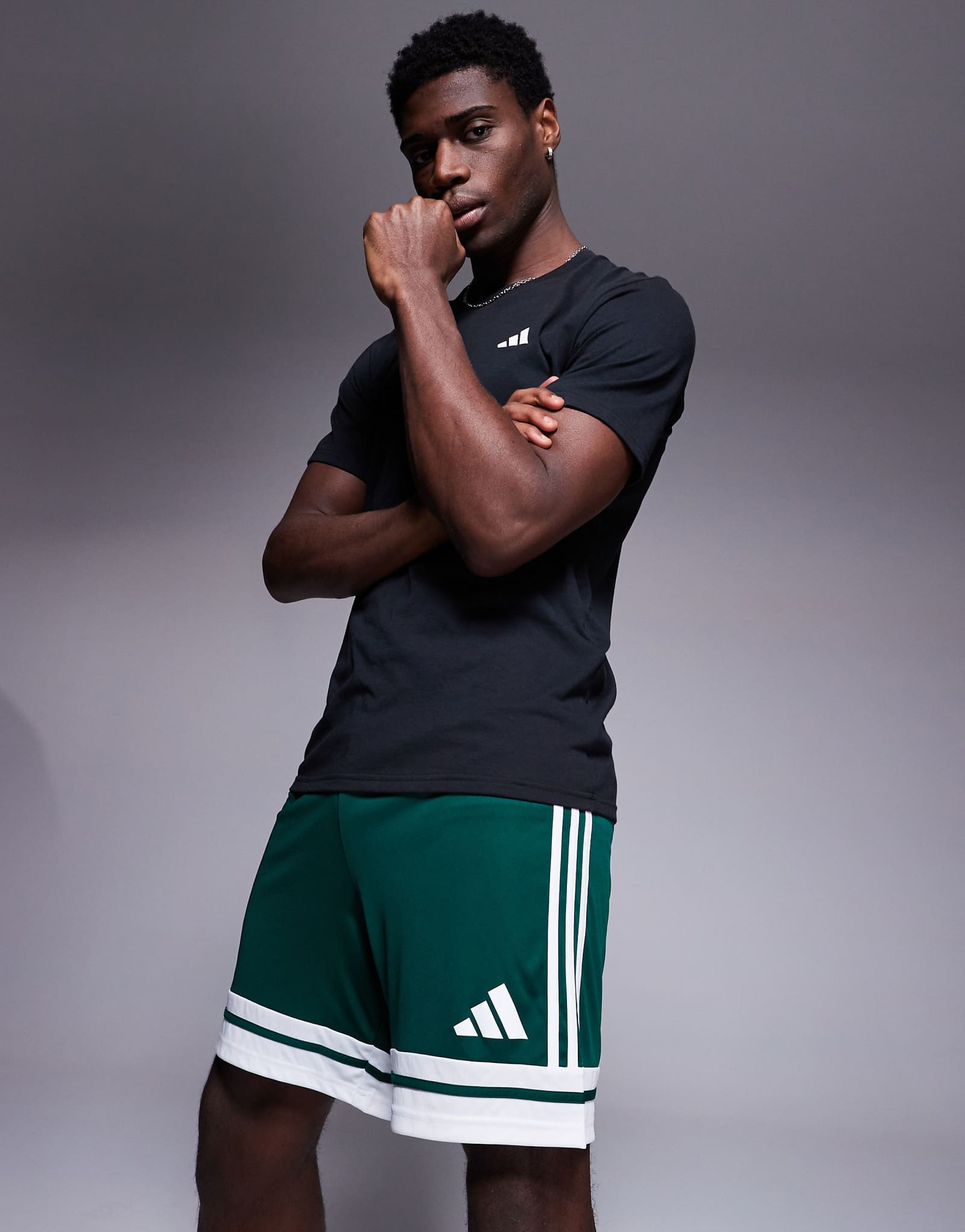 шорты adidas Football Tiro зеленого цвета 3090₽