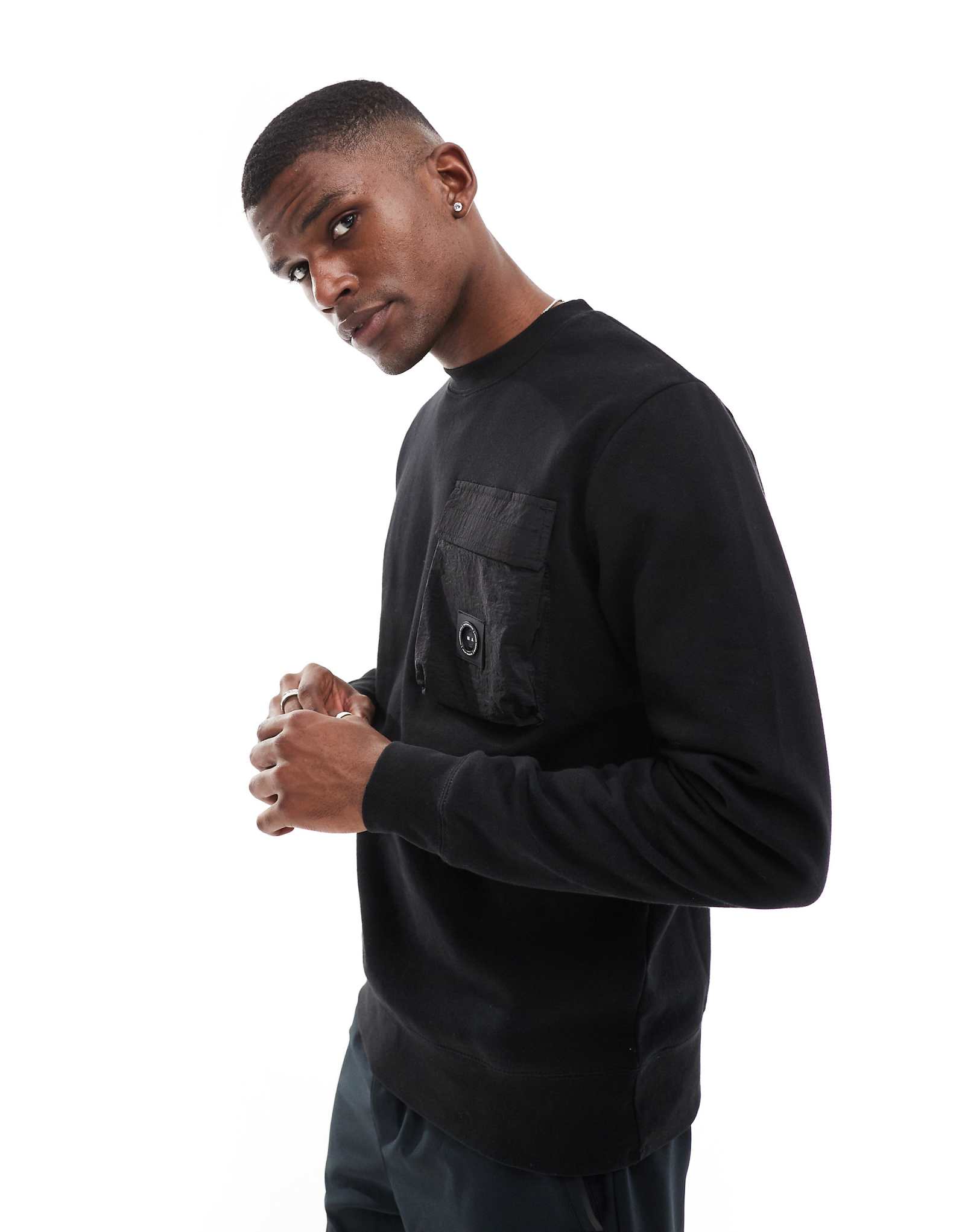 Толстовка Marshall Artist nevado черного цвета 11490₽