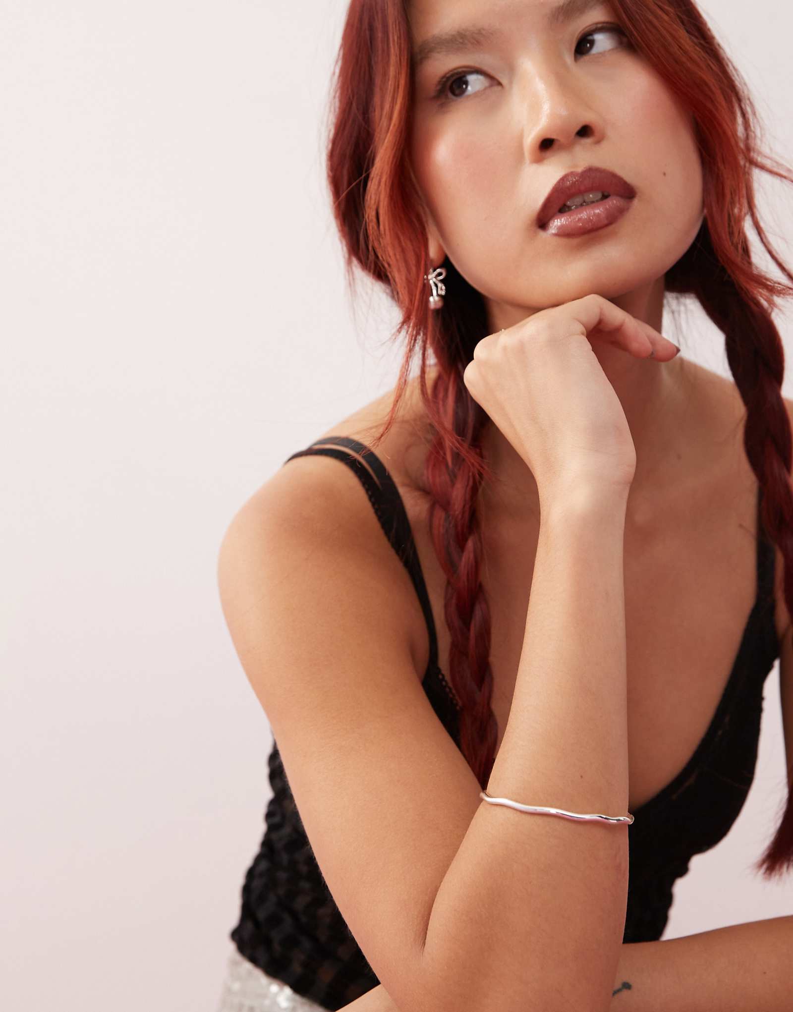 Браслет En Route silver Wave из нержавеющей стали