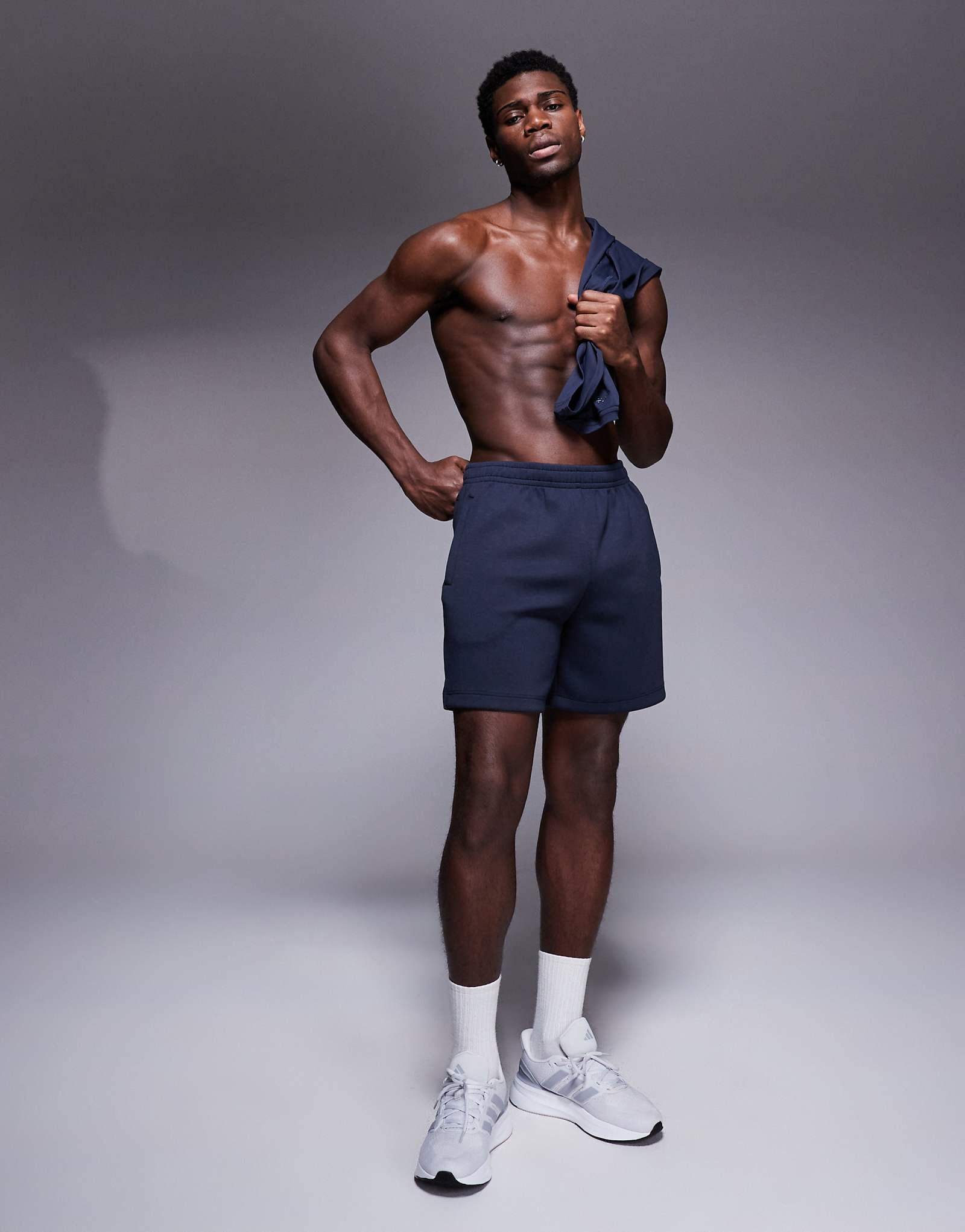 4505 Icon 7-дюймовые быстросохнущие спортивные шорты темно-синего цвета Icon 5690₽