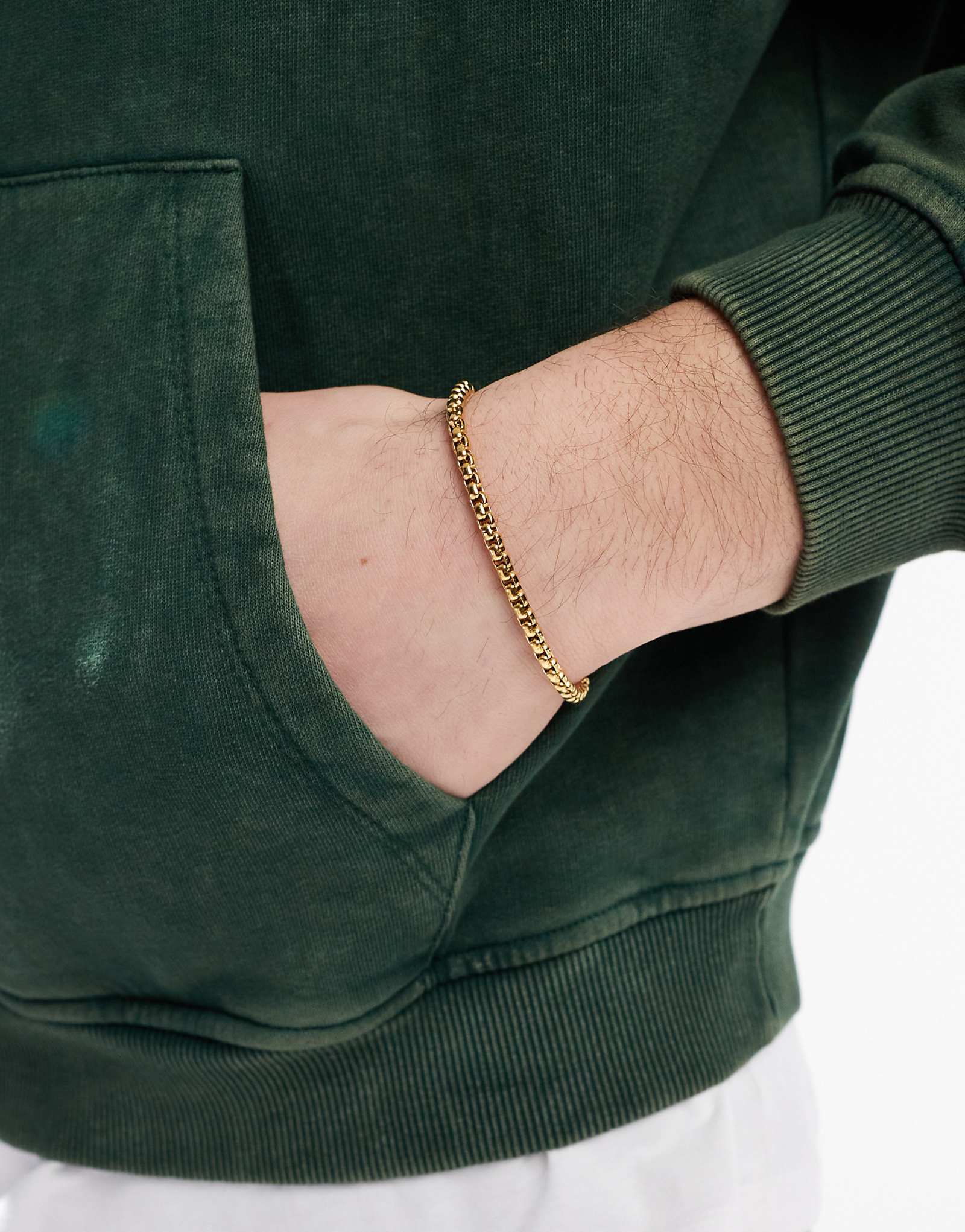 Браслет-цепочка Lost Souls с округлой коробочкой из 18-каратного золота 2390₽