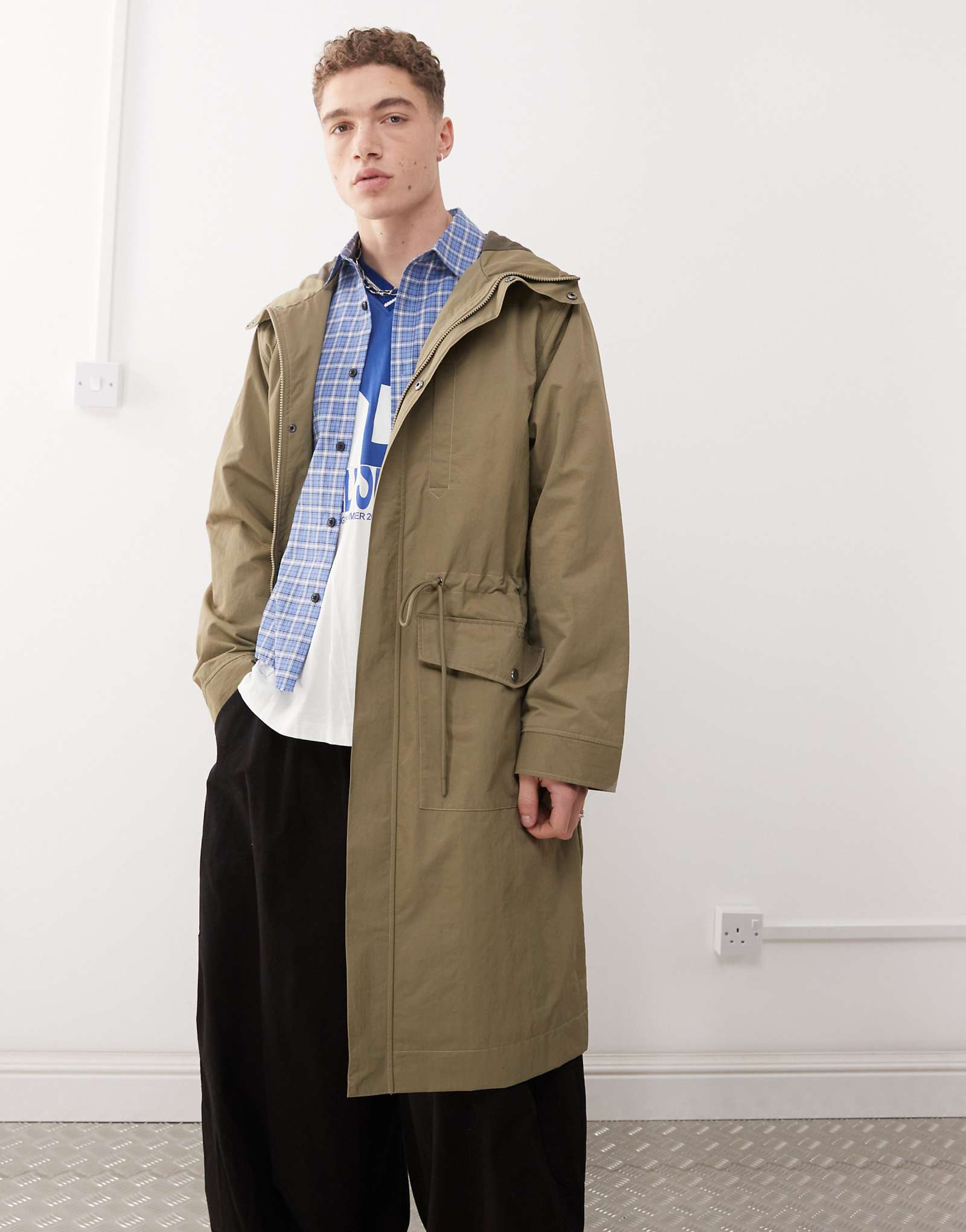 Куртка-парка COLLUSION festival цвета хаки 8890₽