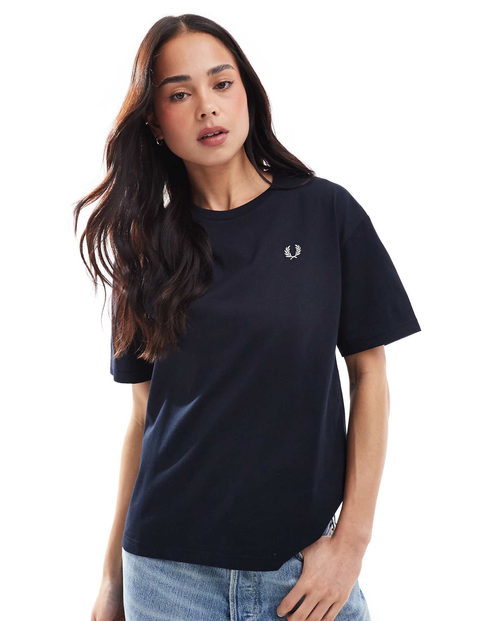Футболка Fred Perry темно-синего цвета 12290₽