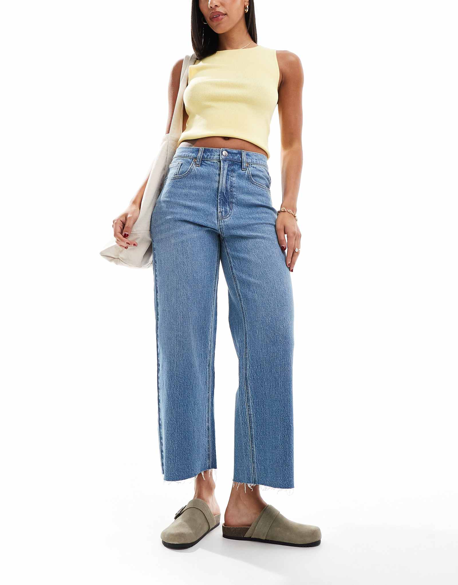 Потертые мешковатые джинсы Pacsun hepburn с низкой посадкой темно синего цвета 16990₽