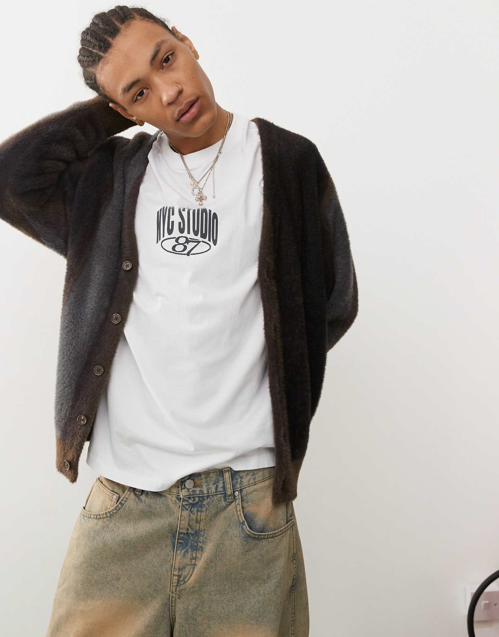 Кардиган в полоску Pacsun из нескольких цветов 21190₽