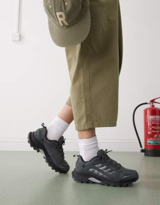 Кроссовки Merrell speed strike 2 trek серого цвета
